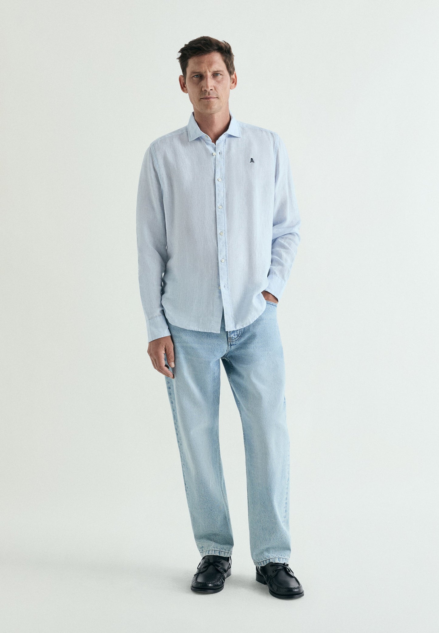 CAMISA DE LINHO SLIM FIT