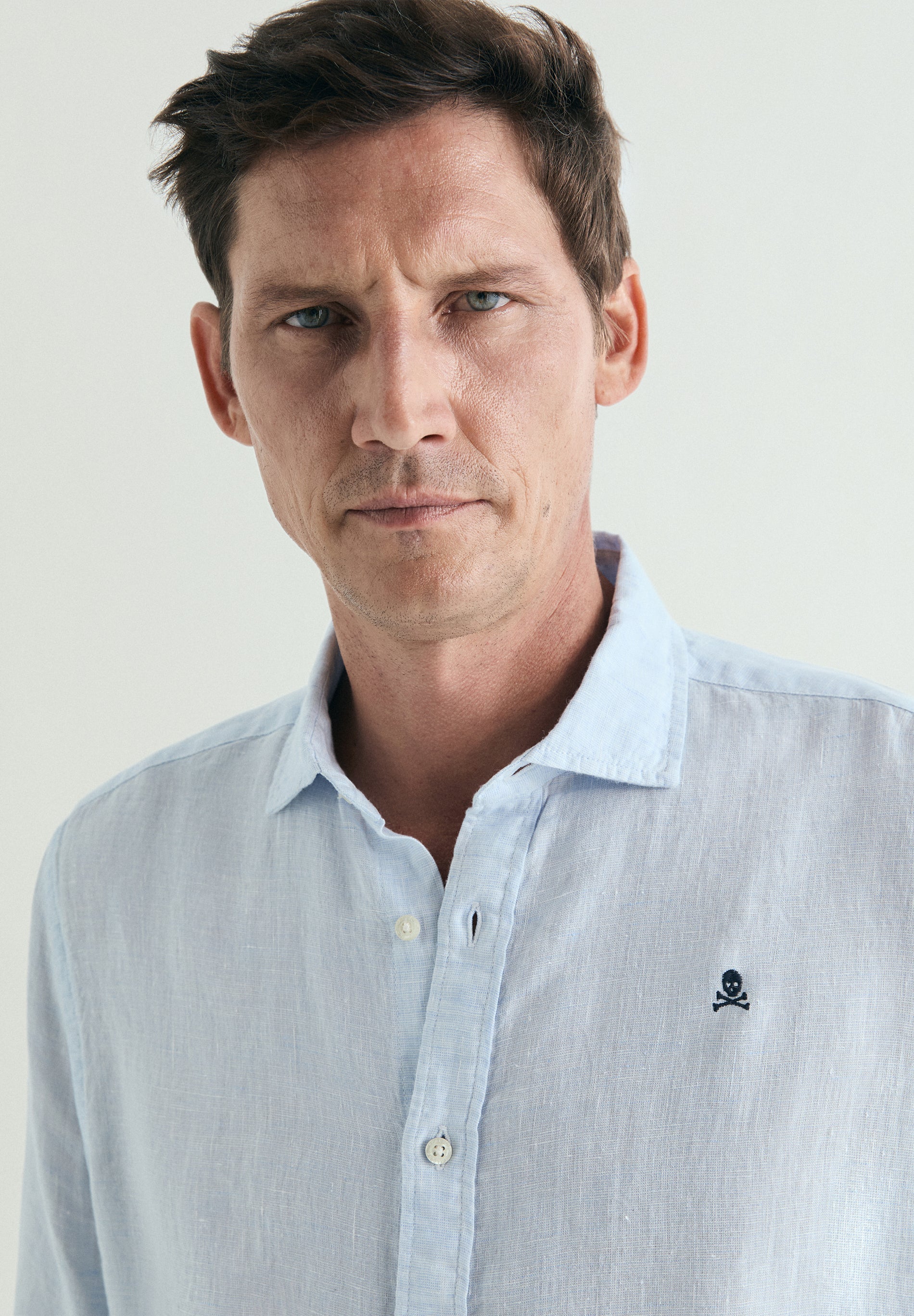 CAMISA DE LINHO SLIM FIT