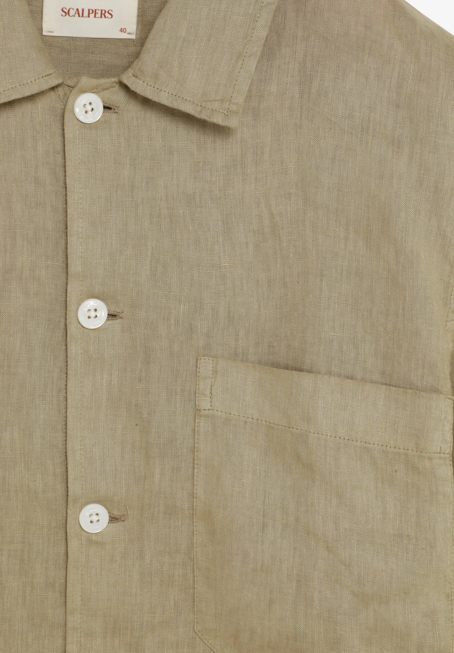 CAMISA DE LINHO LOOSE FIT