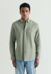 CAMISA OXFORD COM BORDADO NO TOM