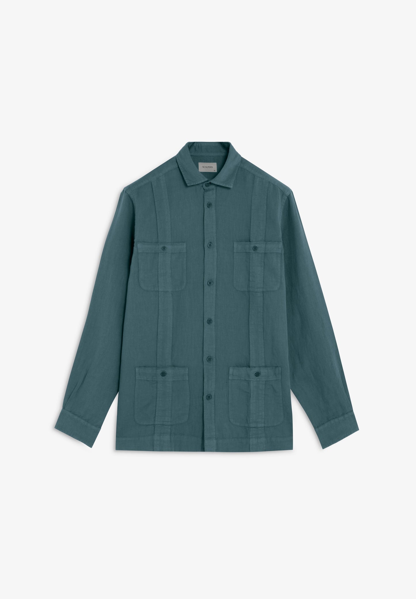 CAMISA GUAYABERA EM LINHO