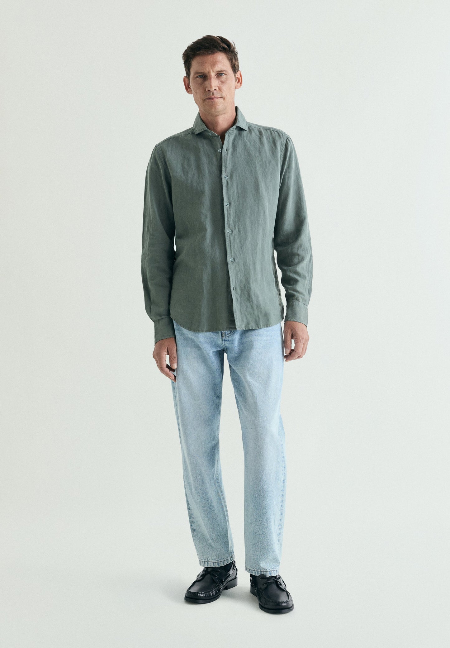 CAMISA DE LINHO REGULAR FIT