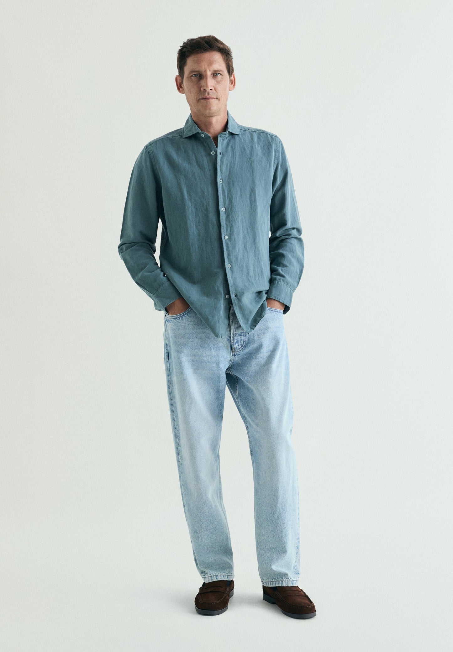 CAMISA DE LINHO REGULAR FIT