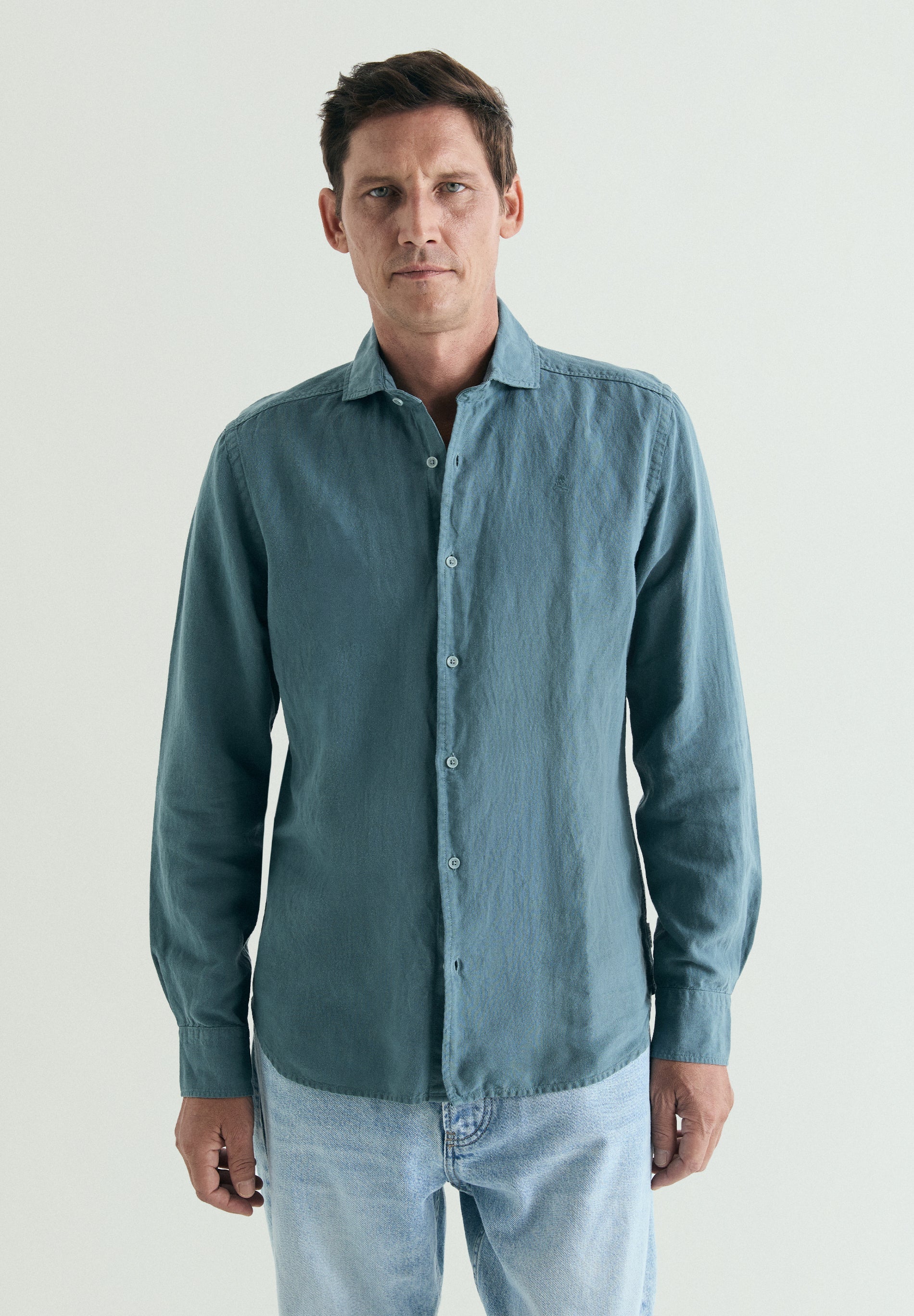 CAMISA DE LINHO REGULAR FIT
