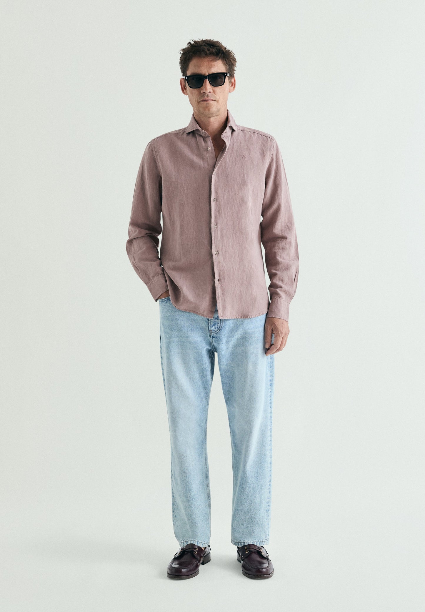 CAMISA DE LINHO REGULAR FIT