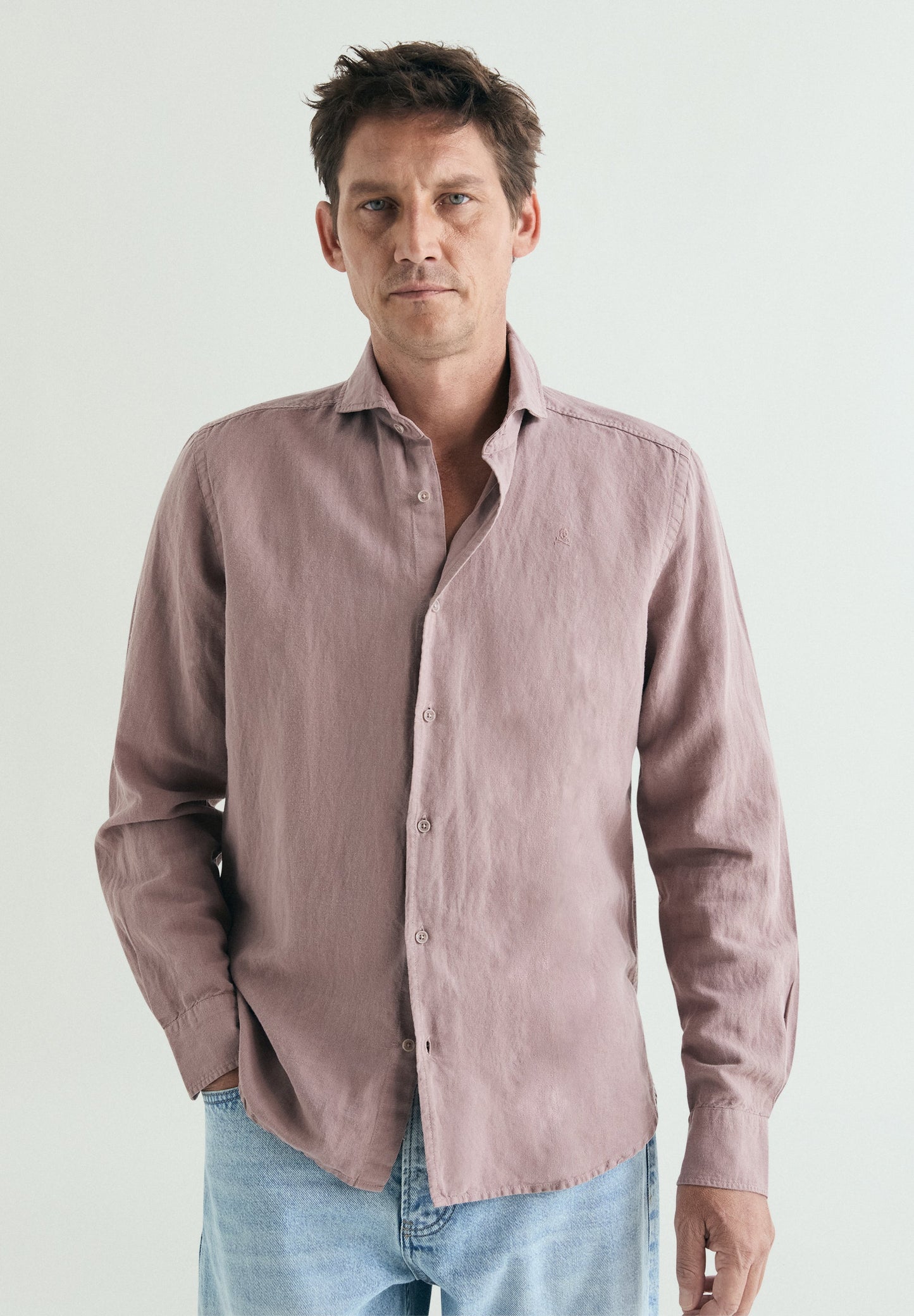 CAMISA DE LINHO REGULAR FIT