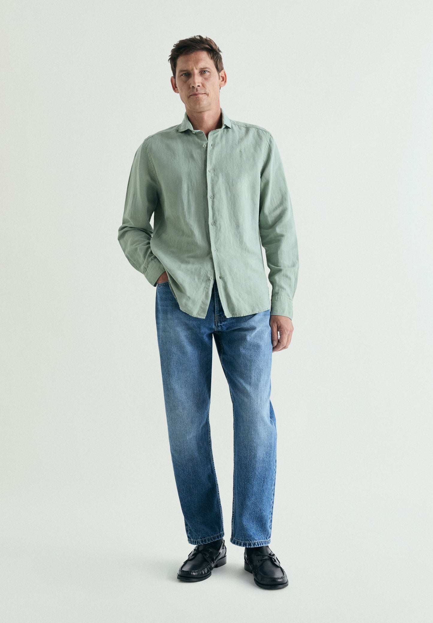 CAMISA DE LINHO REGULAR FIT