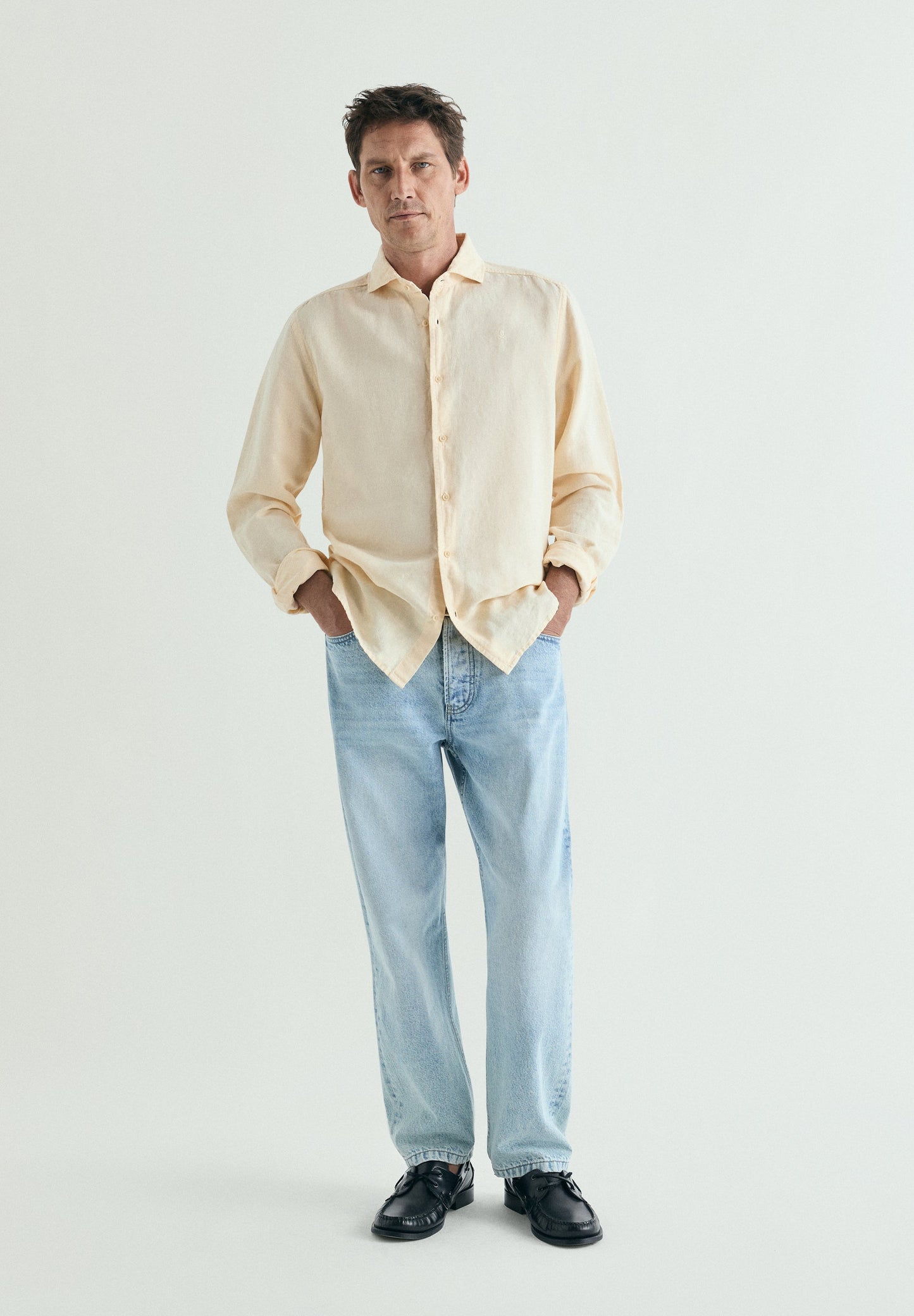 CAMISA DE LINHO REGULAR FIT