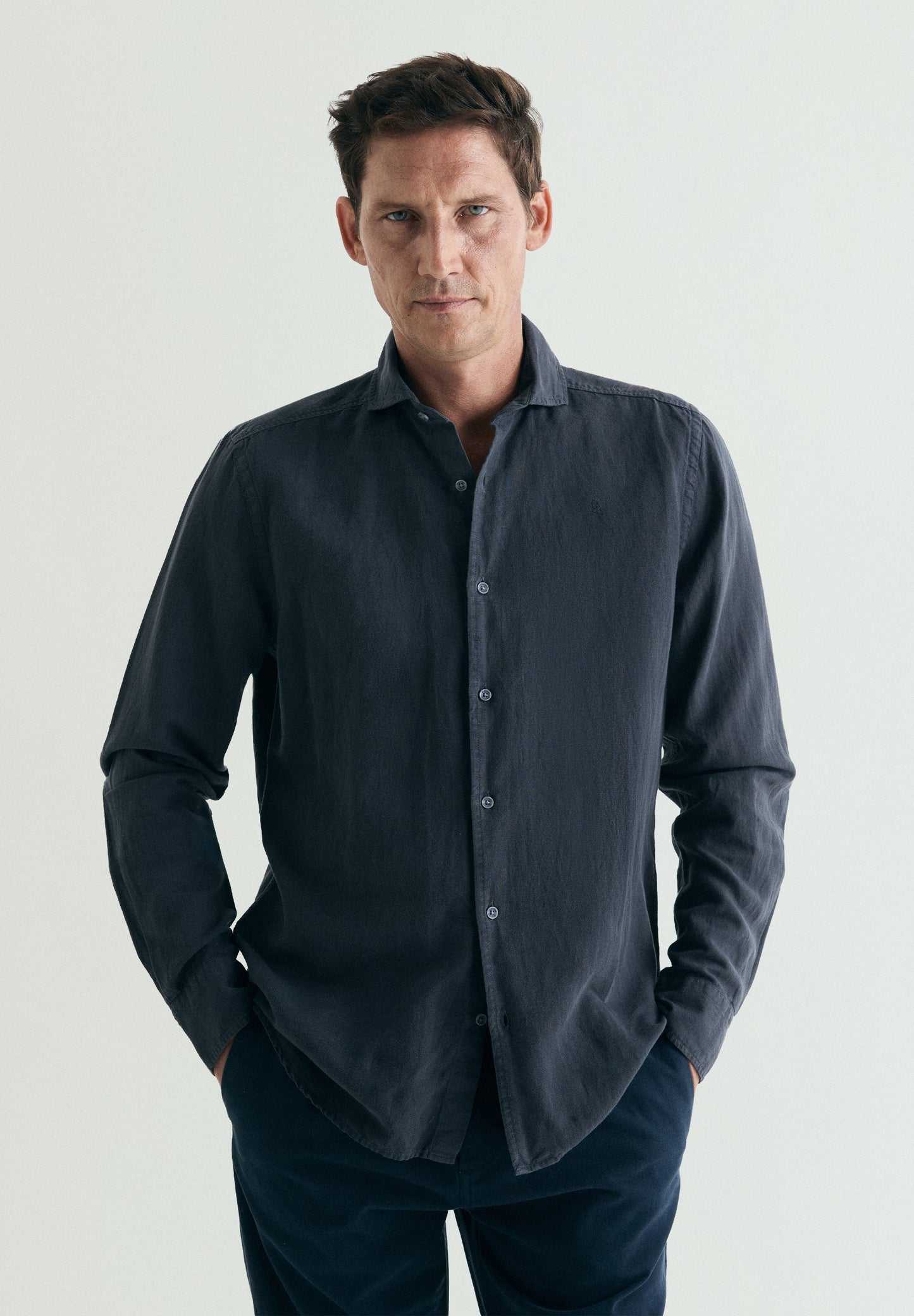 CAMISA DE LINHO REGULAR FIT