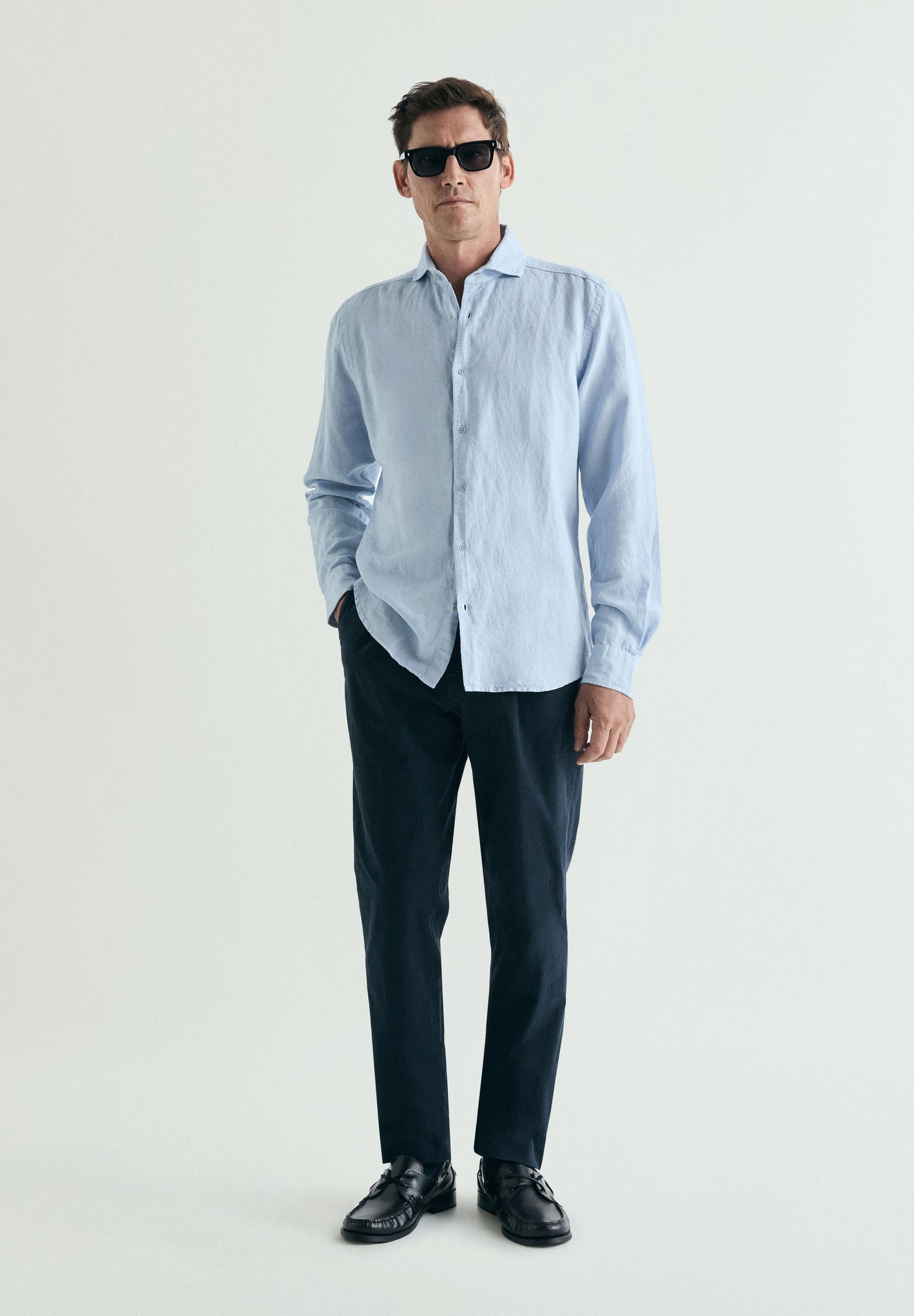 CAMISA DE LINHO REGULAR FIT