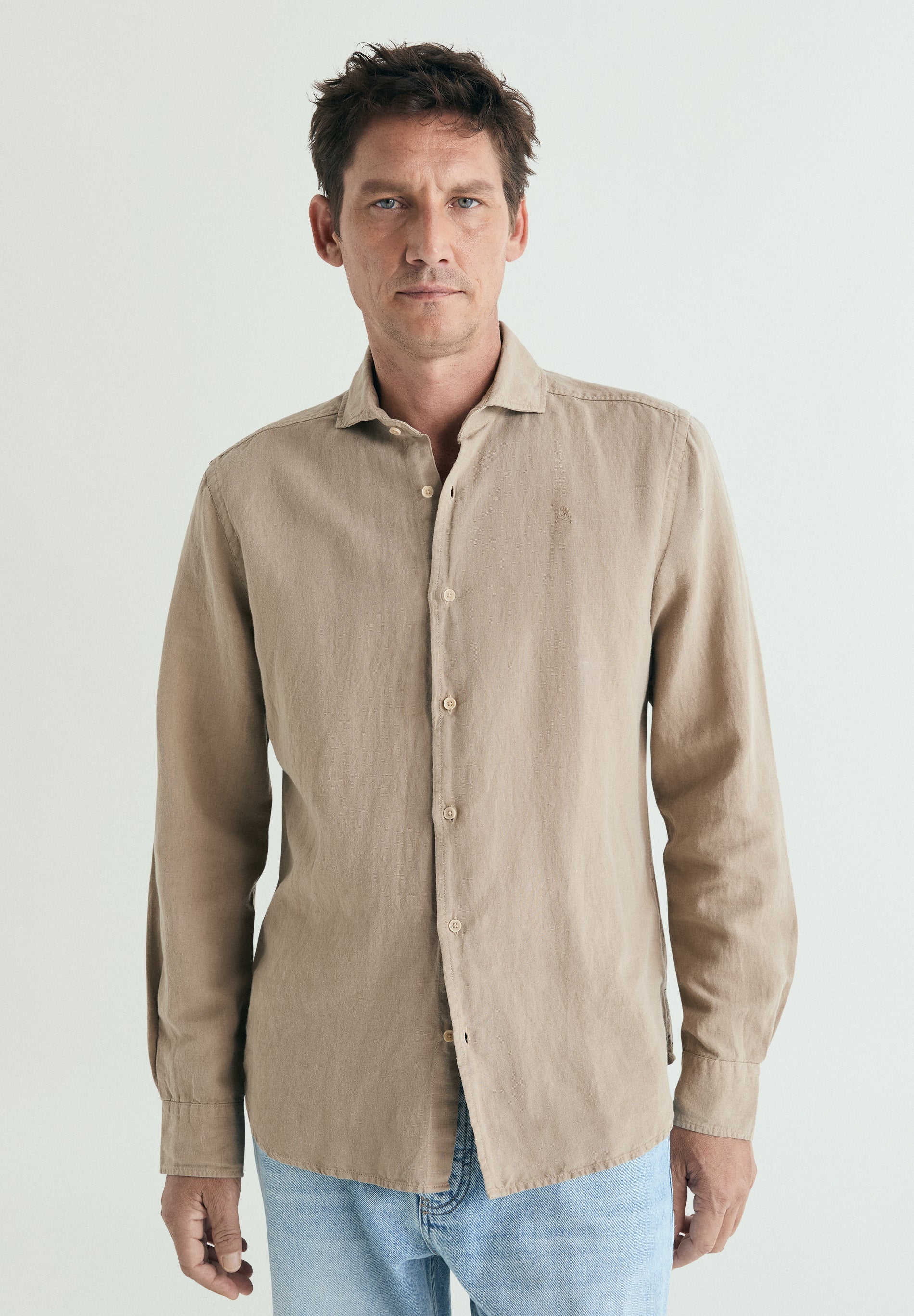 CAMISA DE LINHO REGULAR FIT