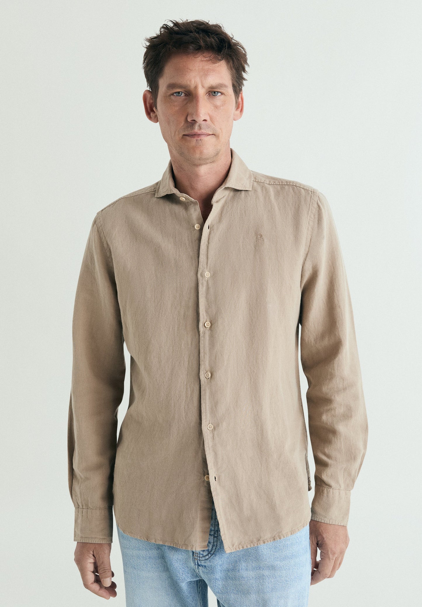 CAMISA DE LINHO REGULAR FIT