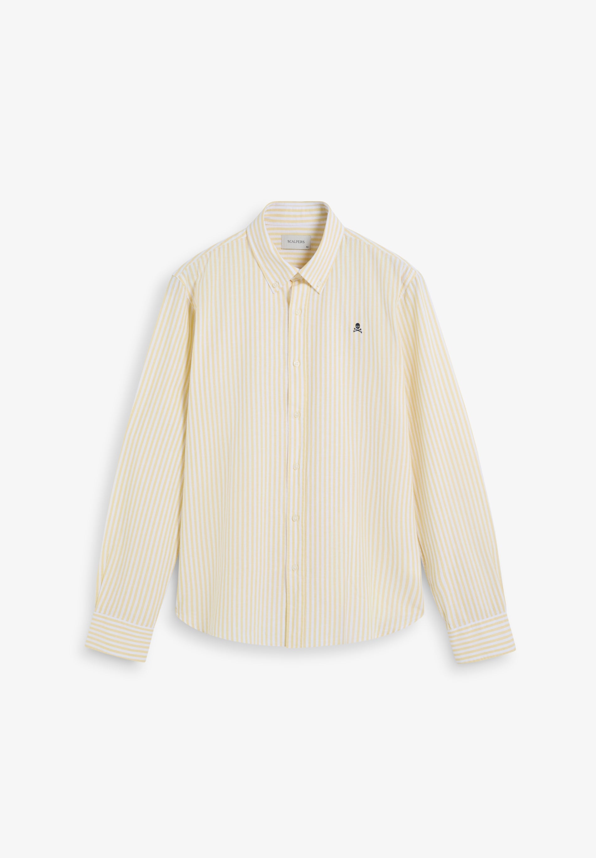 CAMISA OXFORD ALGODÃO E LINHO