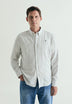 CAMISA OXFORD ÀS RISCAS
