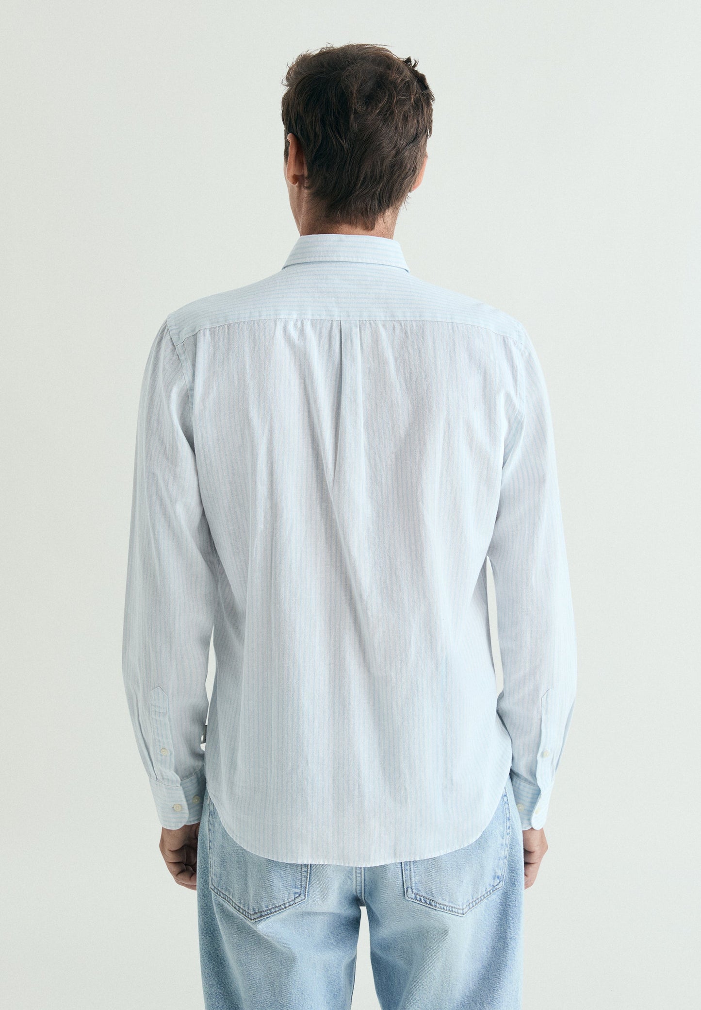 CAMISA OXFORD ÀS RISCAS