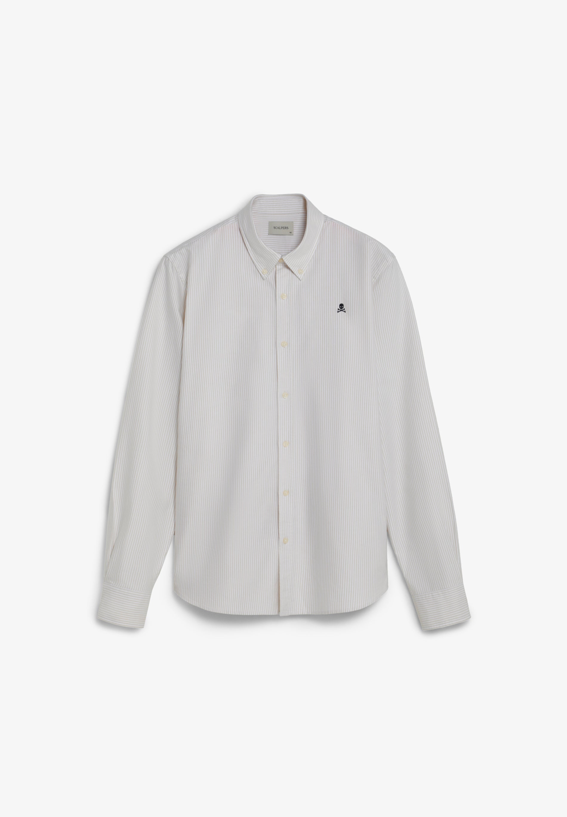 CAMISA OXFORD PADRÃO ÀS RISCAS