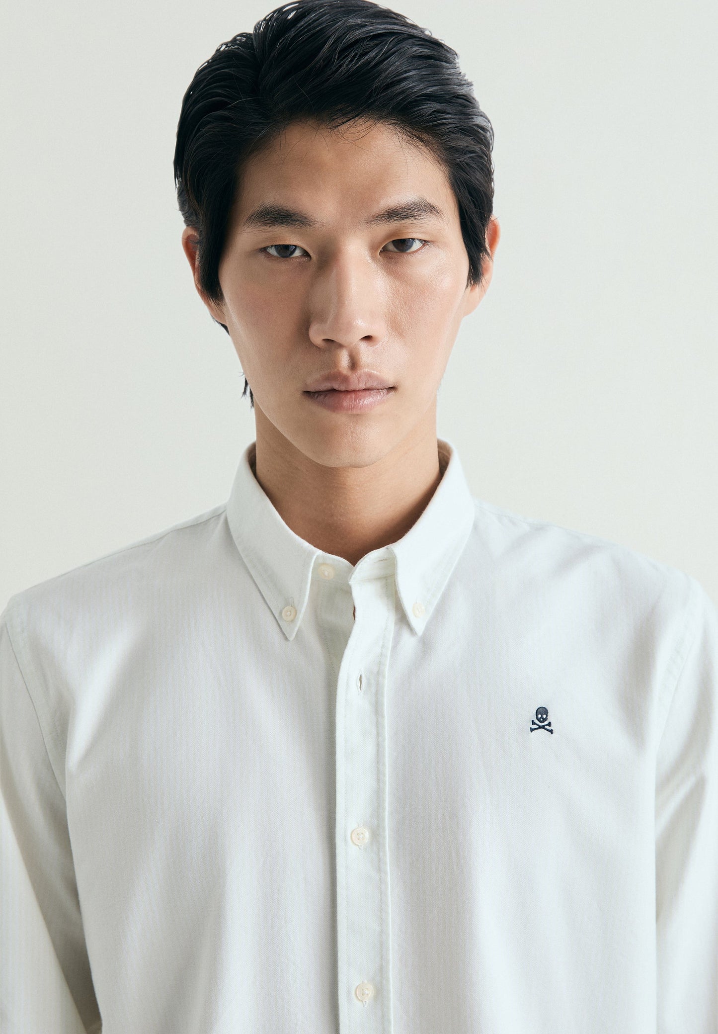 CAMISA OXFORD PADRÃO ÀS RISCAS