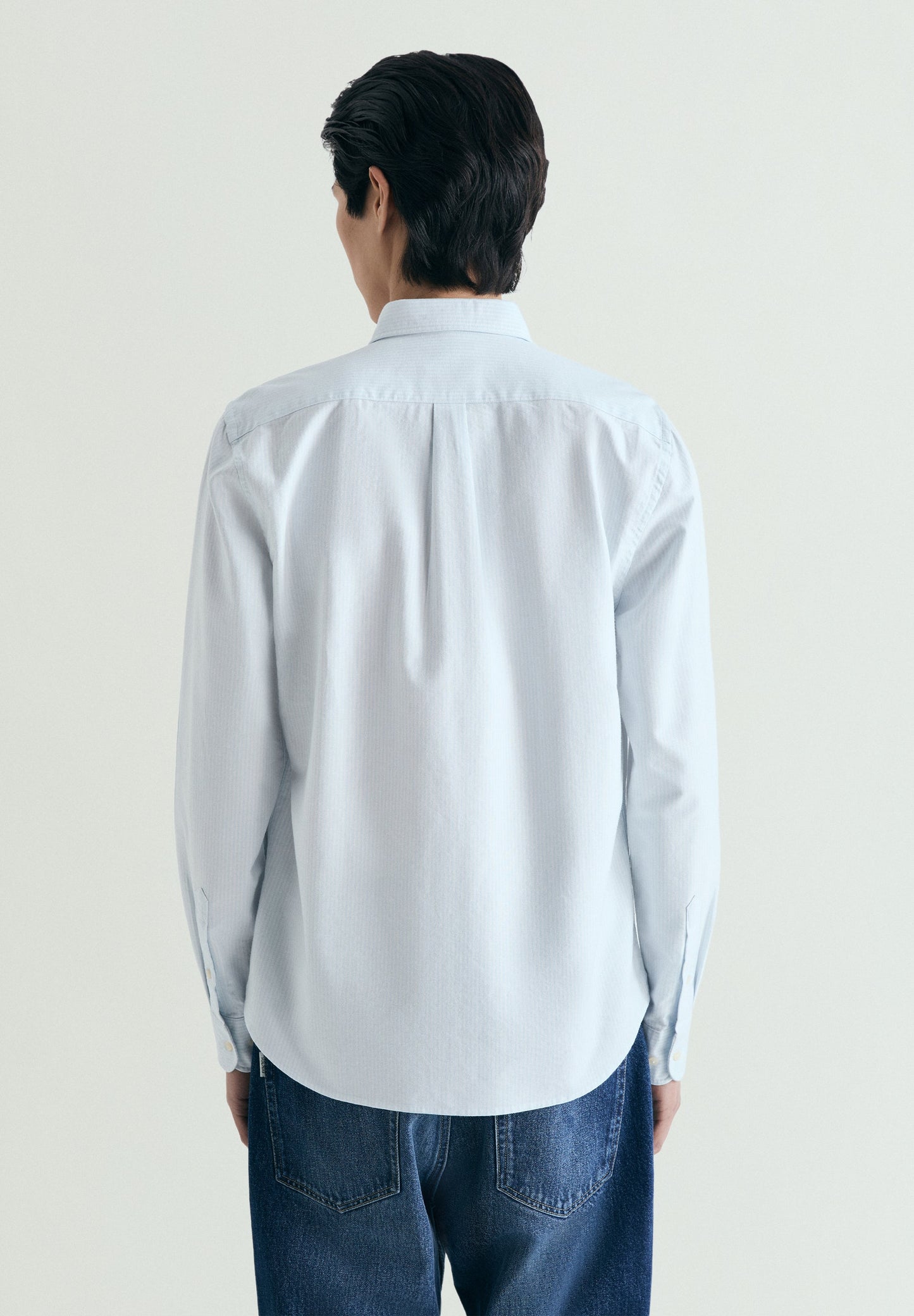 CAMISA OXFORD PADRÃO ÀS RISCAS