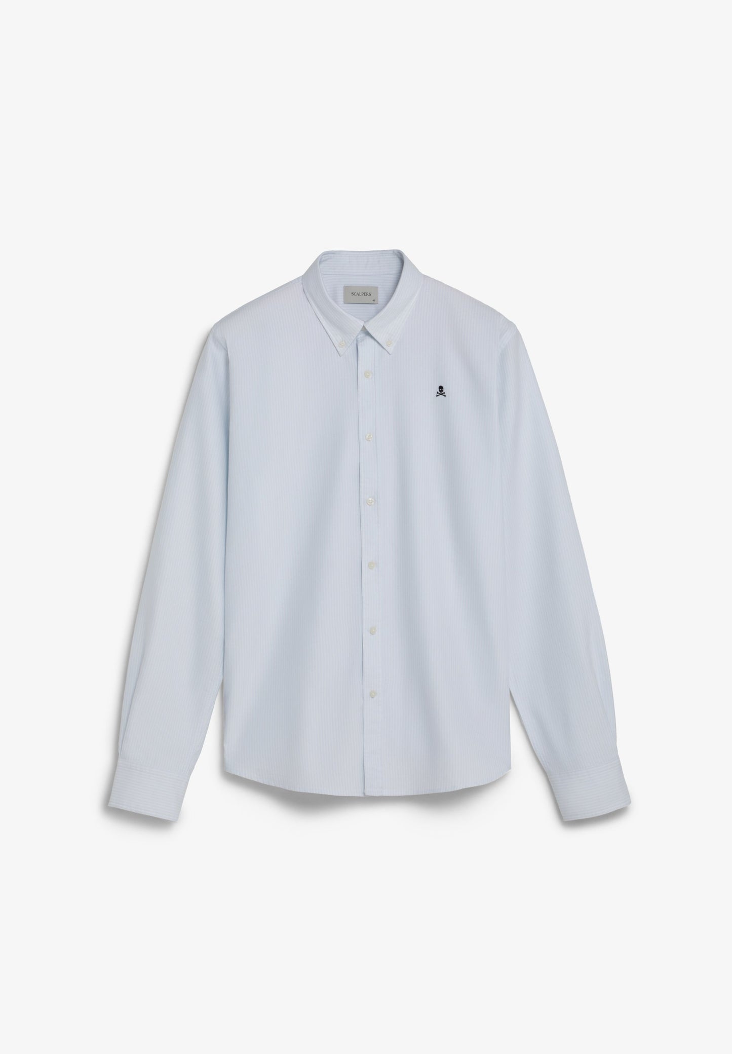 CAMISA OXFORD PADRÃO ÀS RISCAS