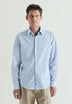 CAMISA ÀS RISCAS ALGODÃO REGULAR FIT