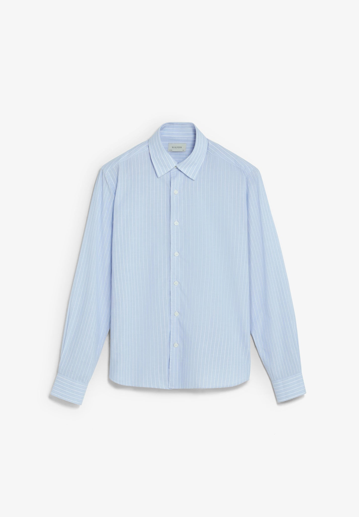 CAMISA ÀS RISCAS ALGODÃO REGULAR FIT