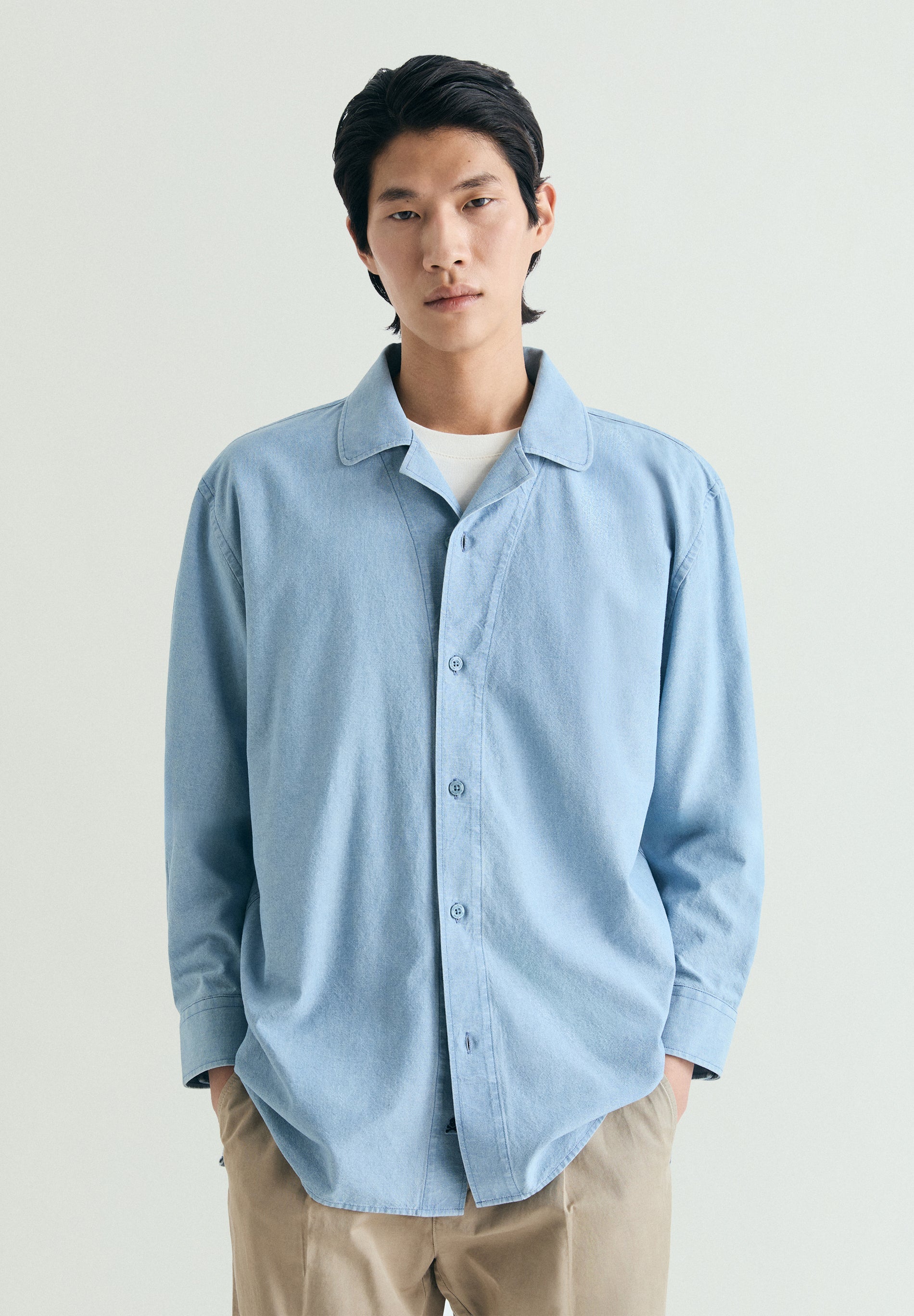CAMISA JEANS REGULAR FIT