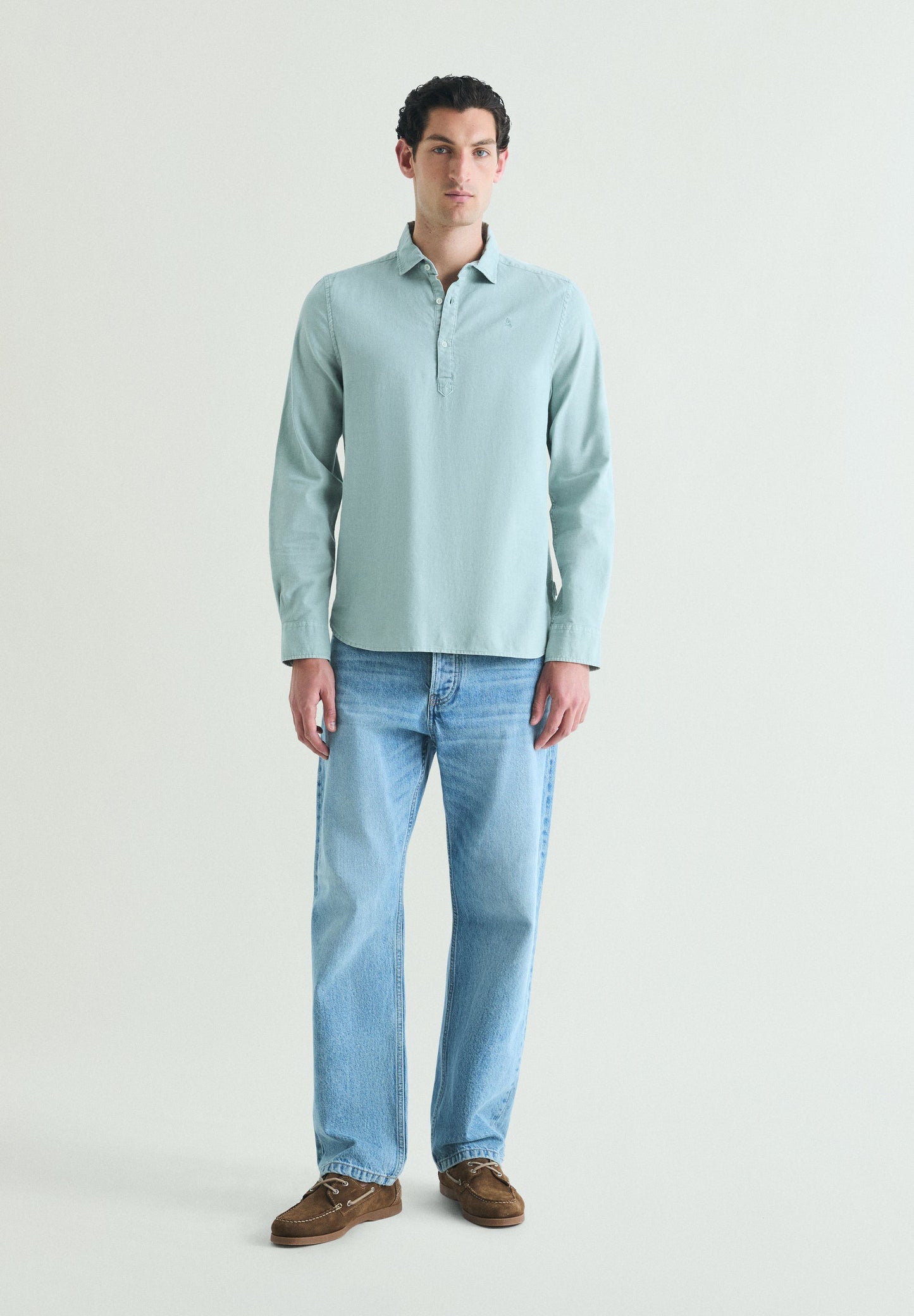 T-SHIRT DE LINHO REGULAR FIT