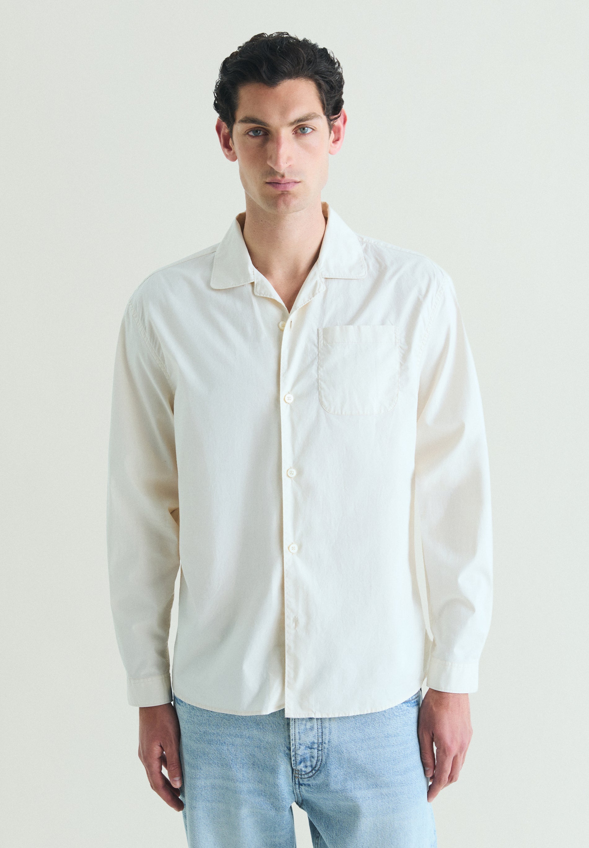 CAMISA BOWLING COM BOLSO