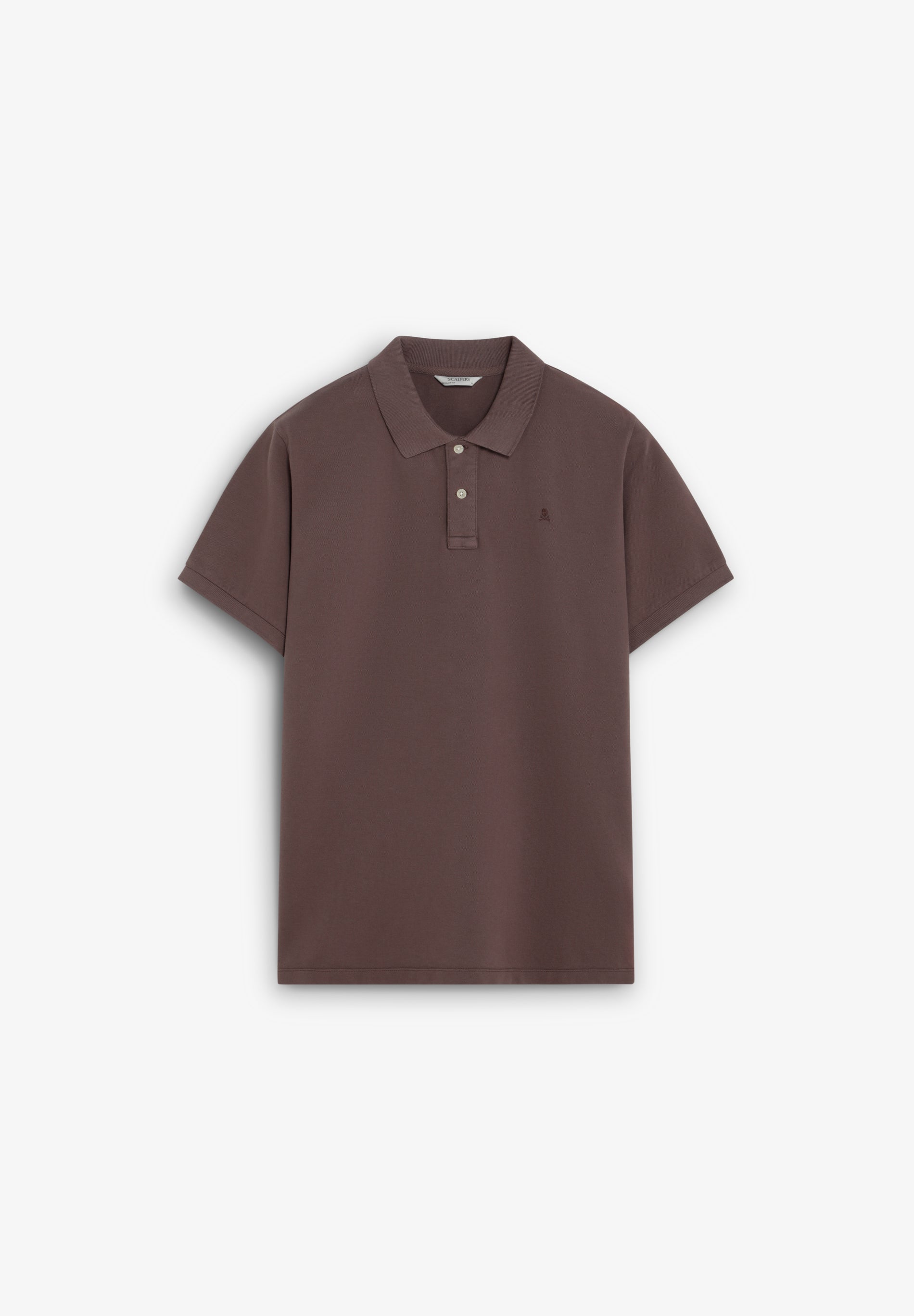 CAMISA POLO DE PIQUÉ COM BORDADO