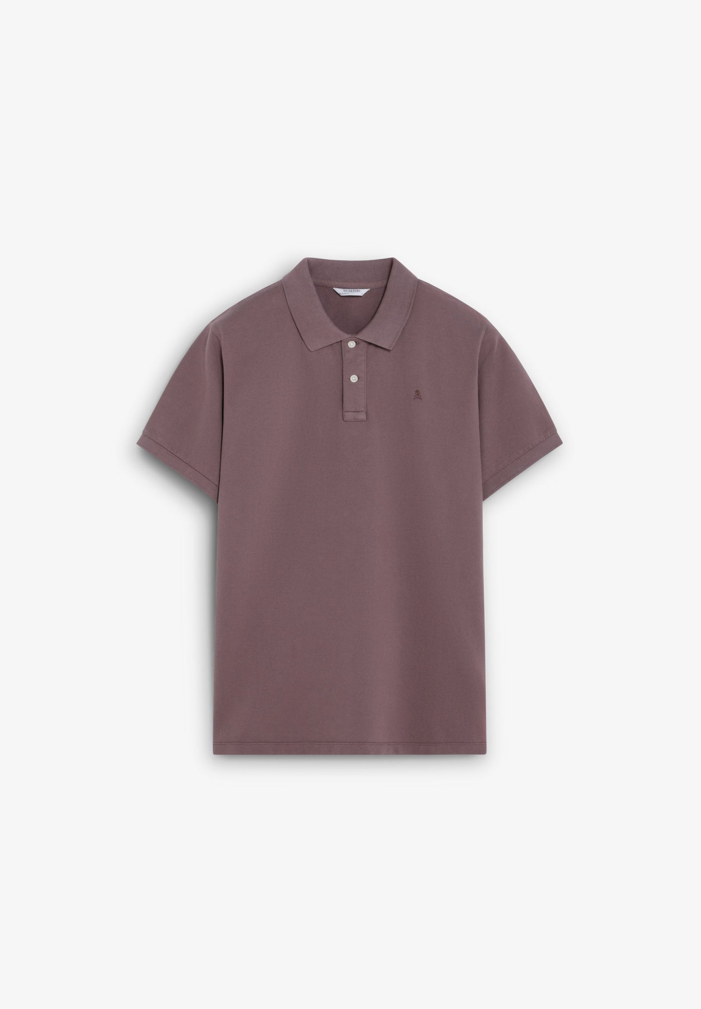 CAMISA POLO DE PIQUÉ COM BORDADO