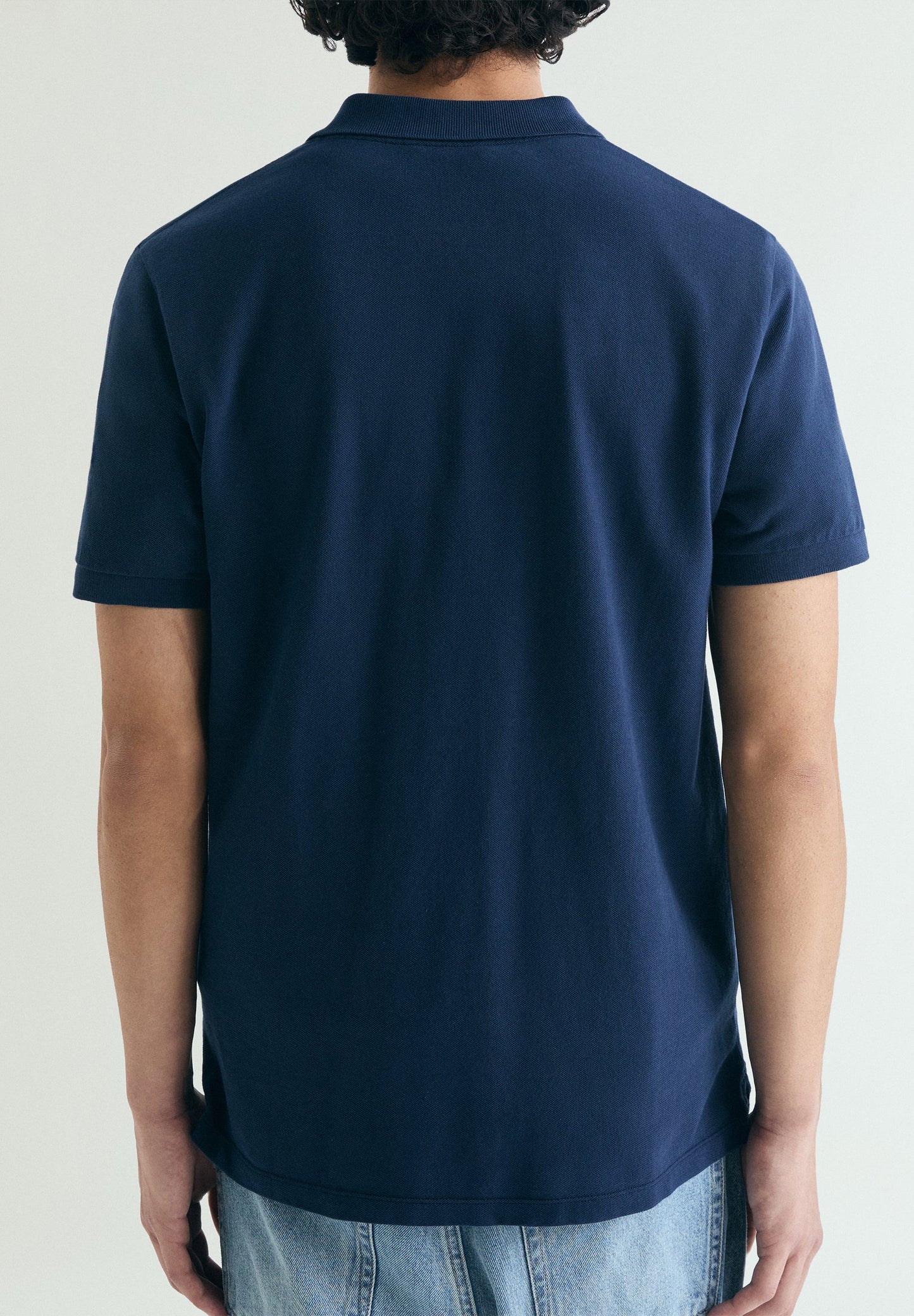 CAMISA POLO DE PIQUÉ COM BORDADO
