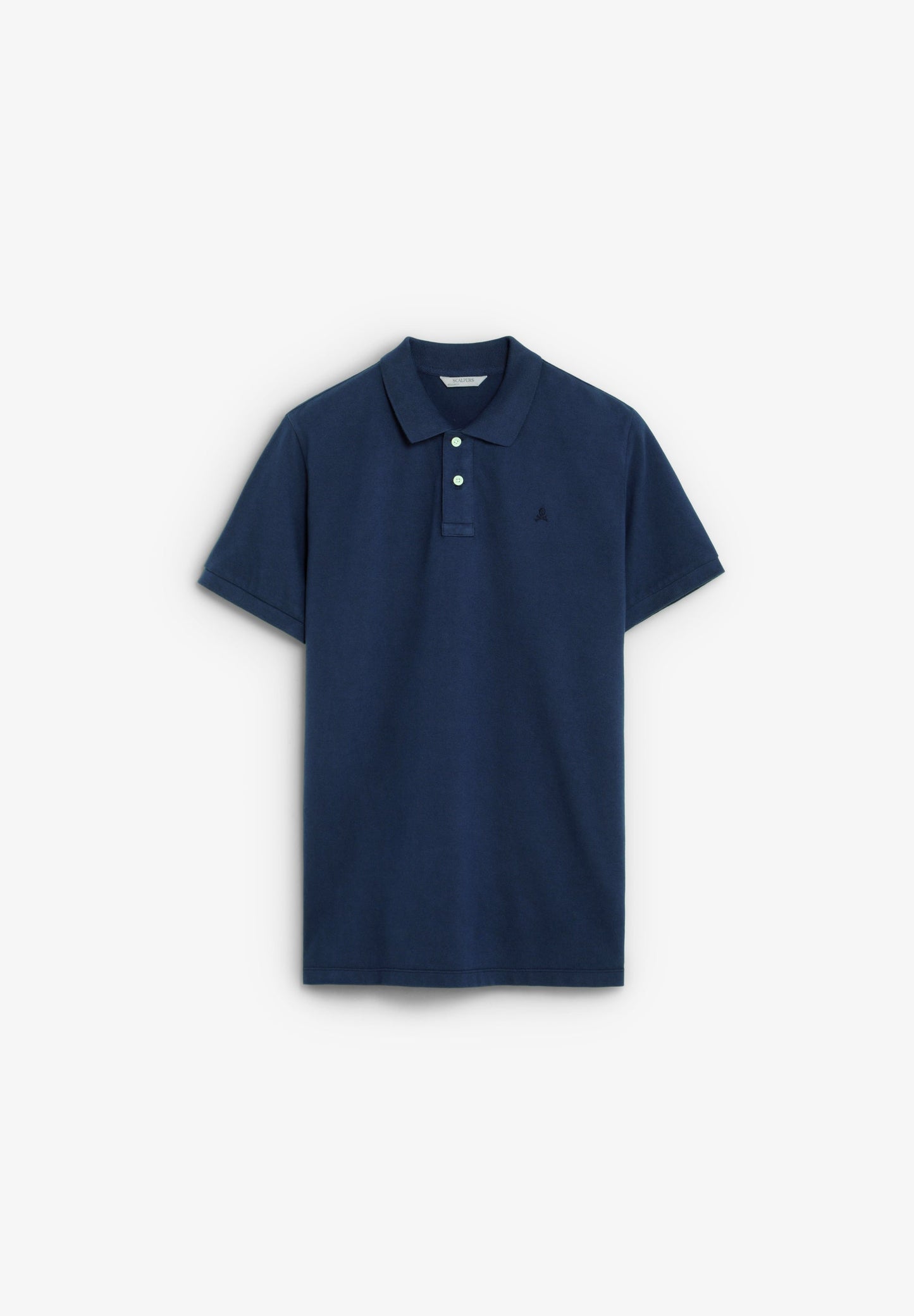 CAMISA POLO DE PIQUÉ COM BORDADO