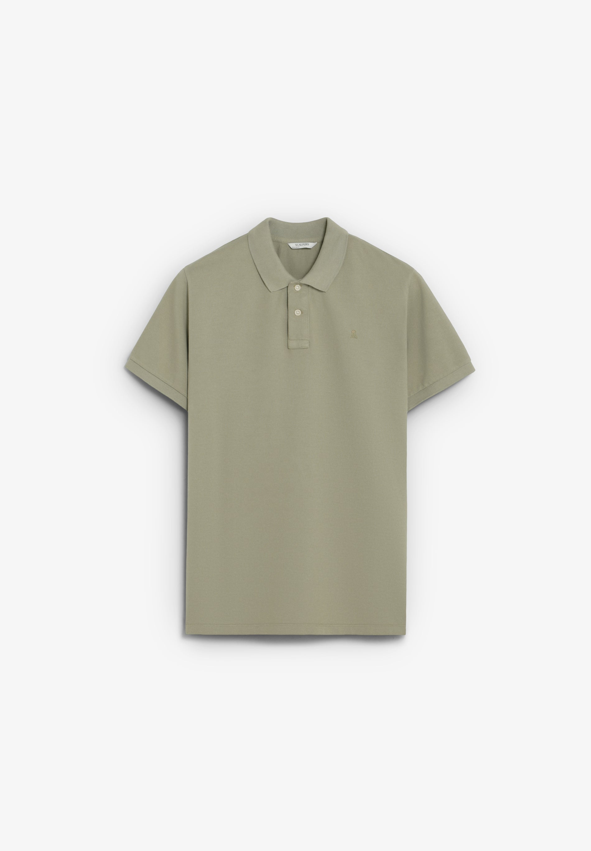 CAMISA POLO DE PIQUÉ COM BORDADO