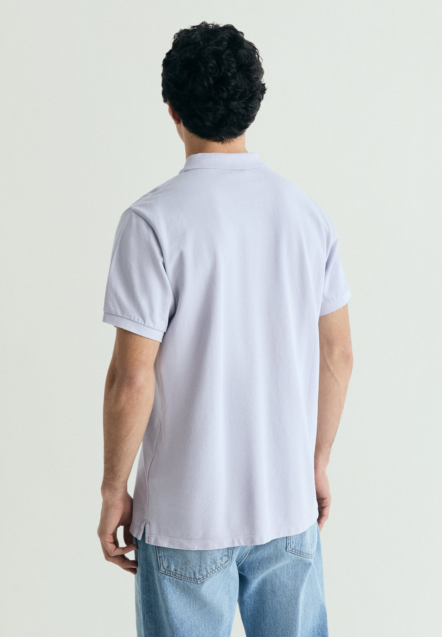 CAMISA POLO DE PIQUÉ COM BORDADO