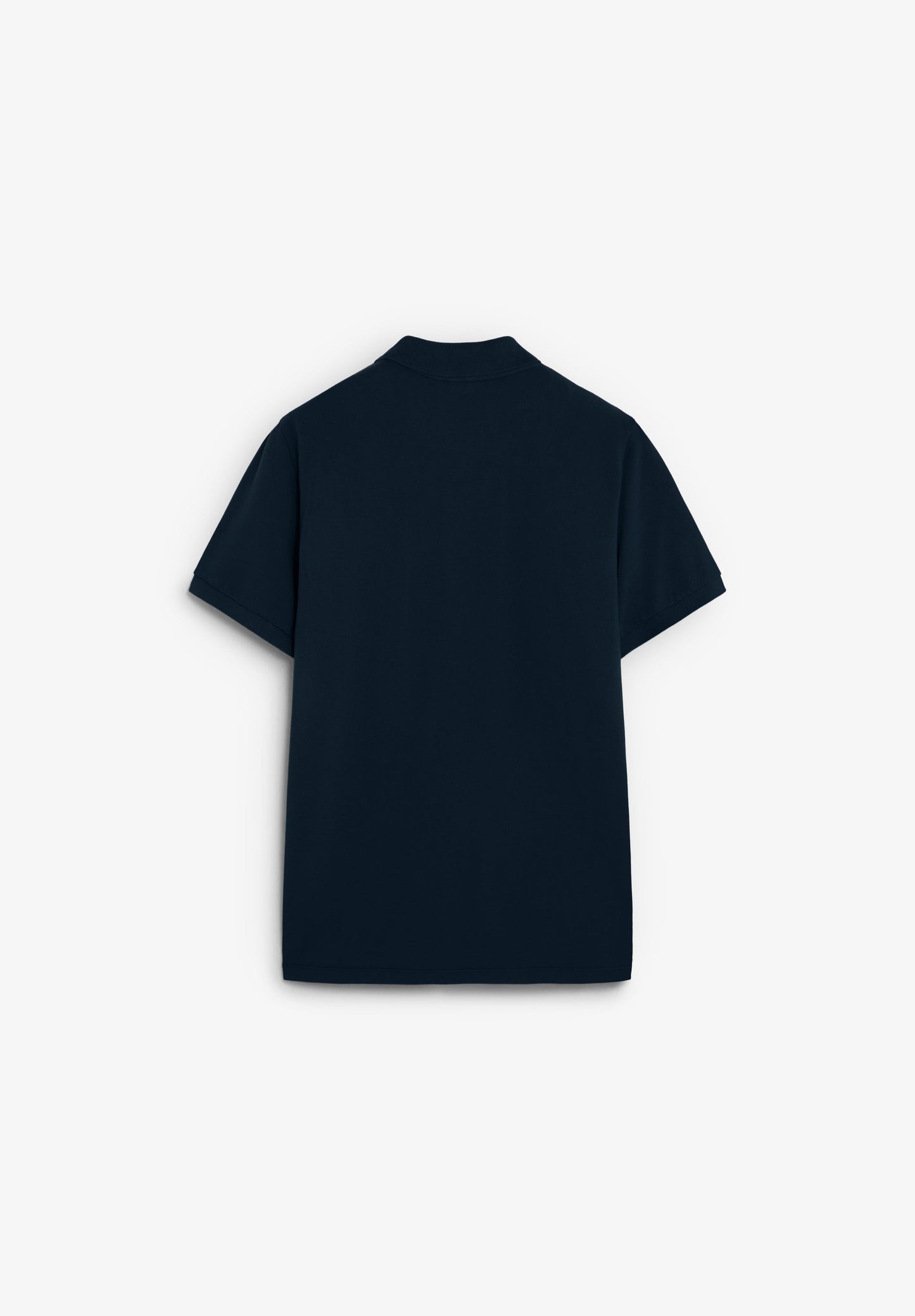 CAMISA POLO DE PIQUÉ BORDADO EM CONTRASTE