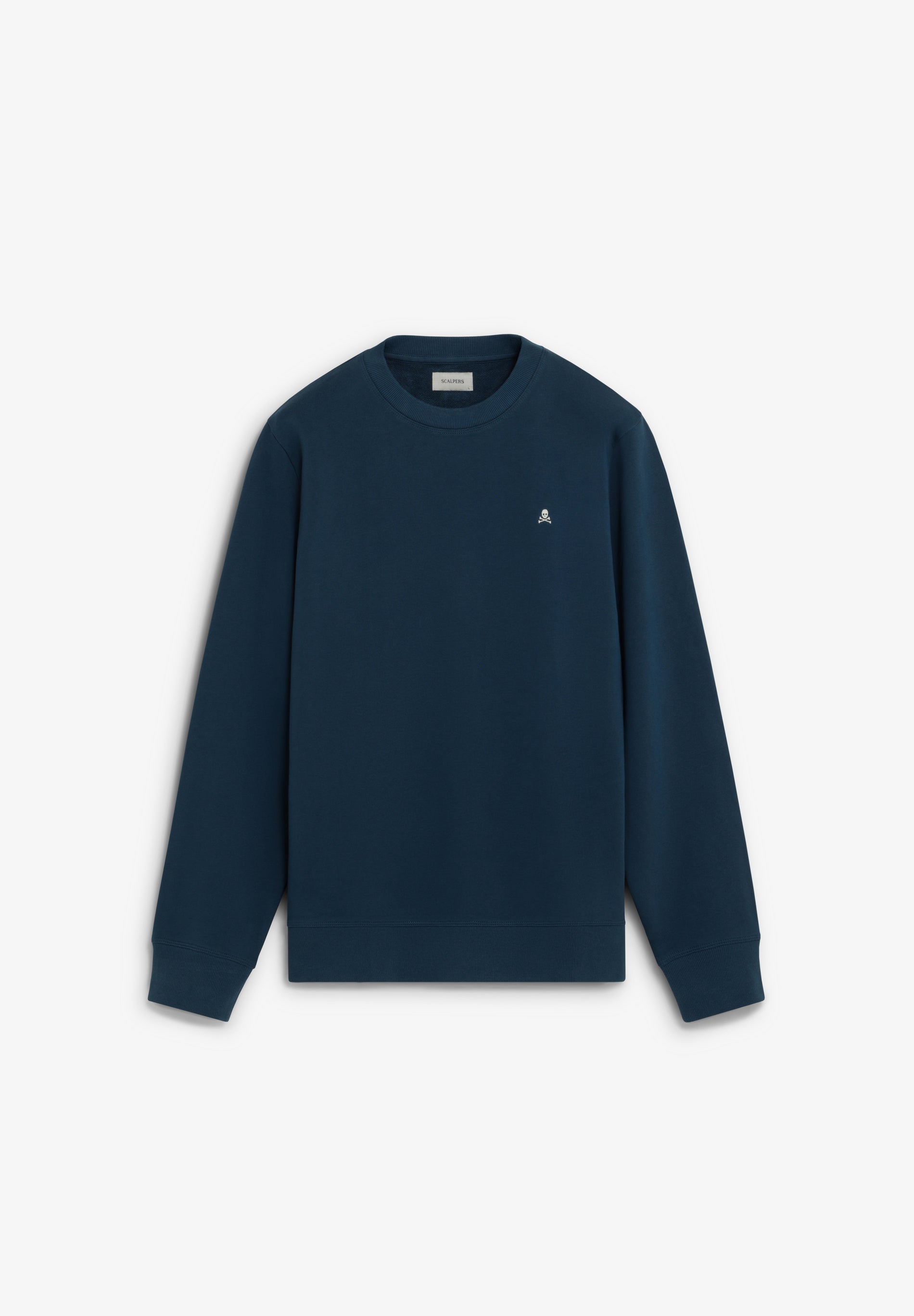 SWEATSHIRT BORDADA EM CONTRASTE