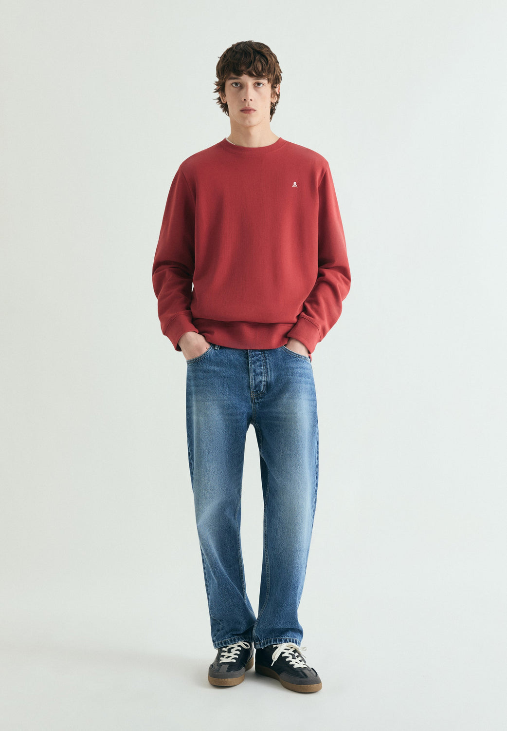 SUDADERA BORDADA CONTRASTE - Scalpers