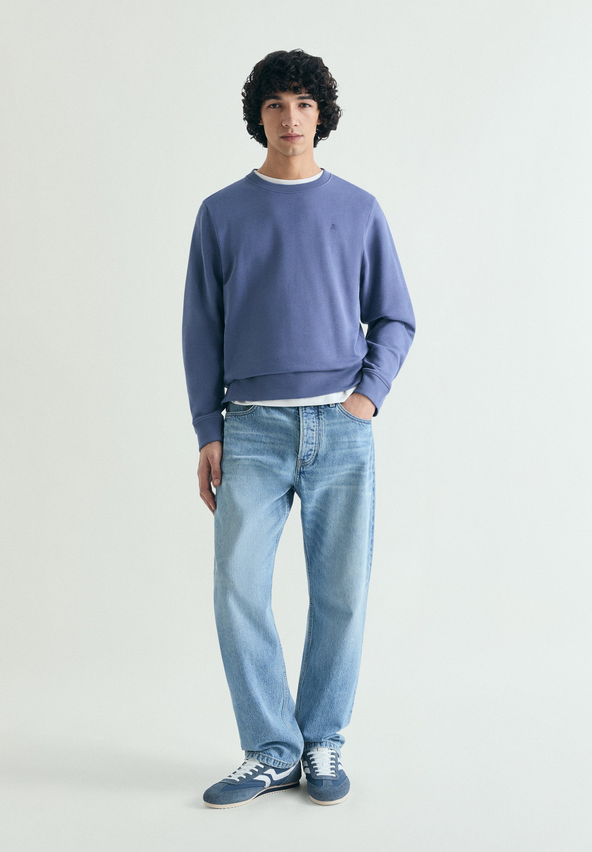 SWEATSHIRT BORDADA LAVADA