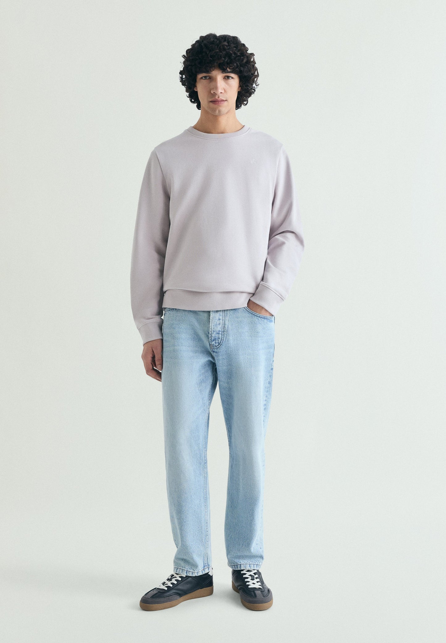 SWEATSHIRT BORDADA LAVADA