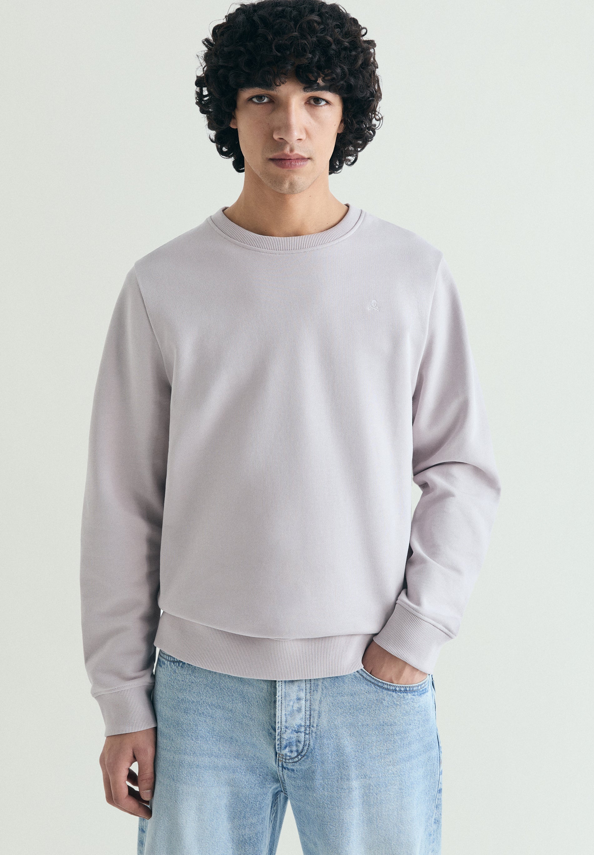 SWEATSHIRT BORDADA LAVADA