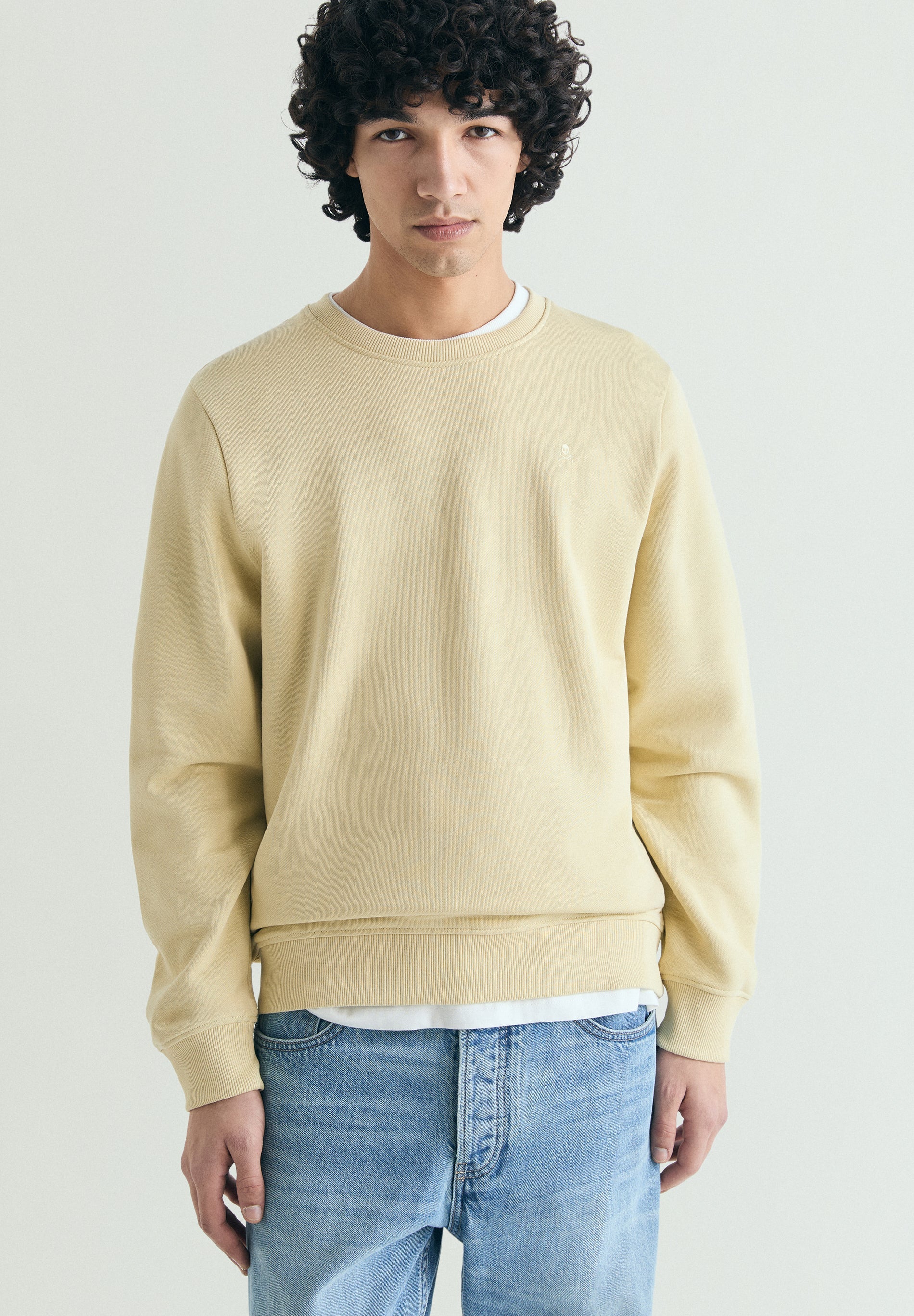 SWEATSHIRT BORDADA LAVADA