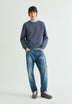 SWEATSHIRT BORDADA LAVADA