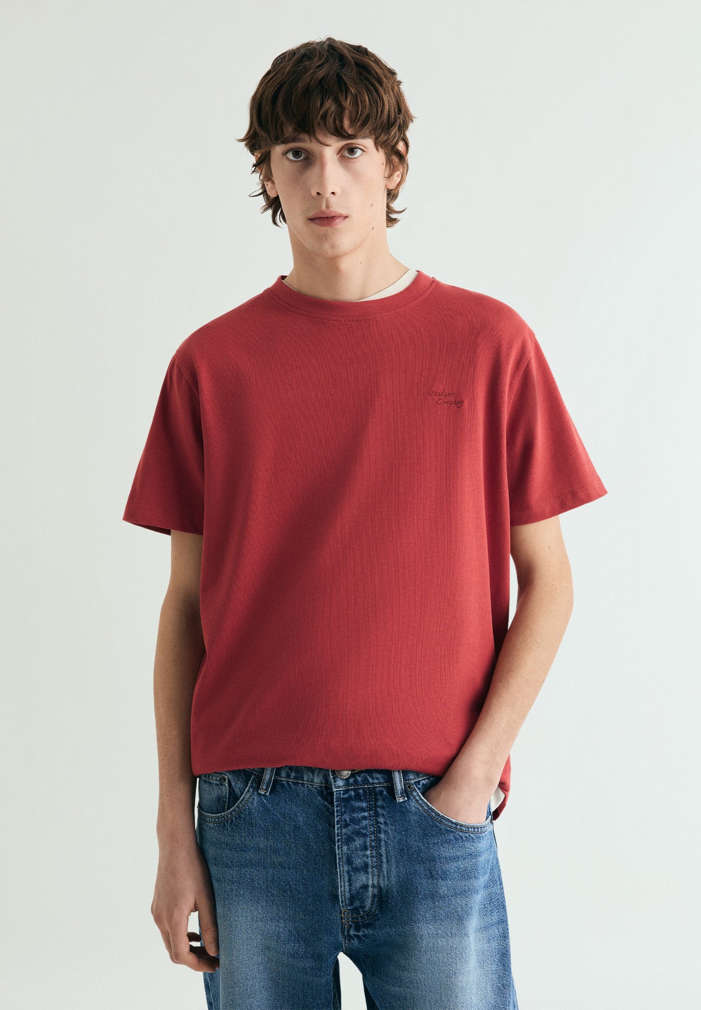 T-SHIRT BORDADA MEDIUM WEIGHT