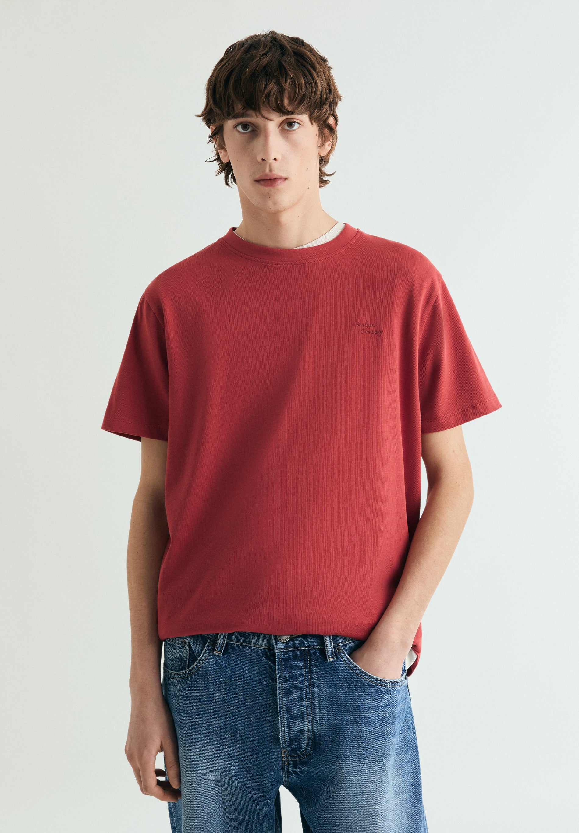T-SHIRT BORDADA MEDIUM WEIGHT