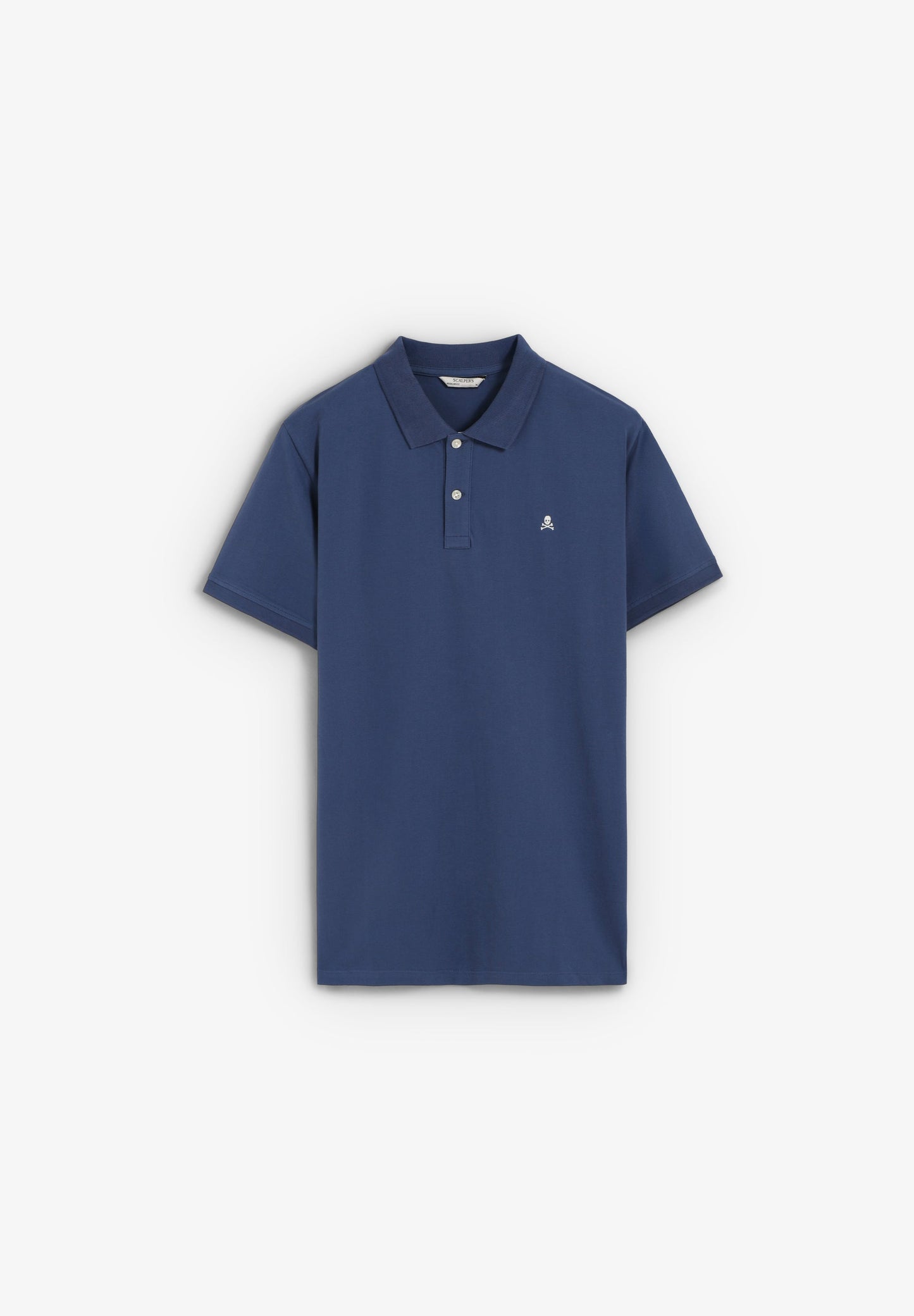 CAMISA POLO SKULL EM CONTRASTE