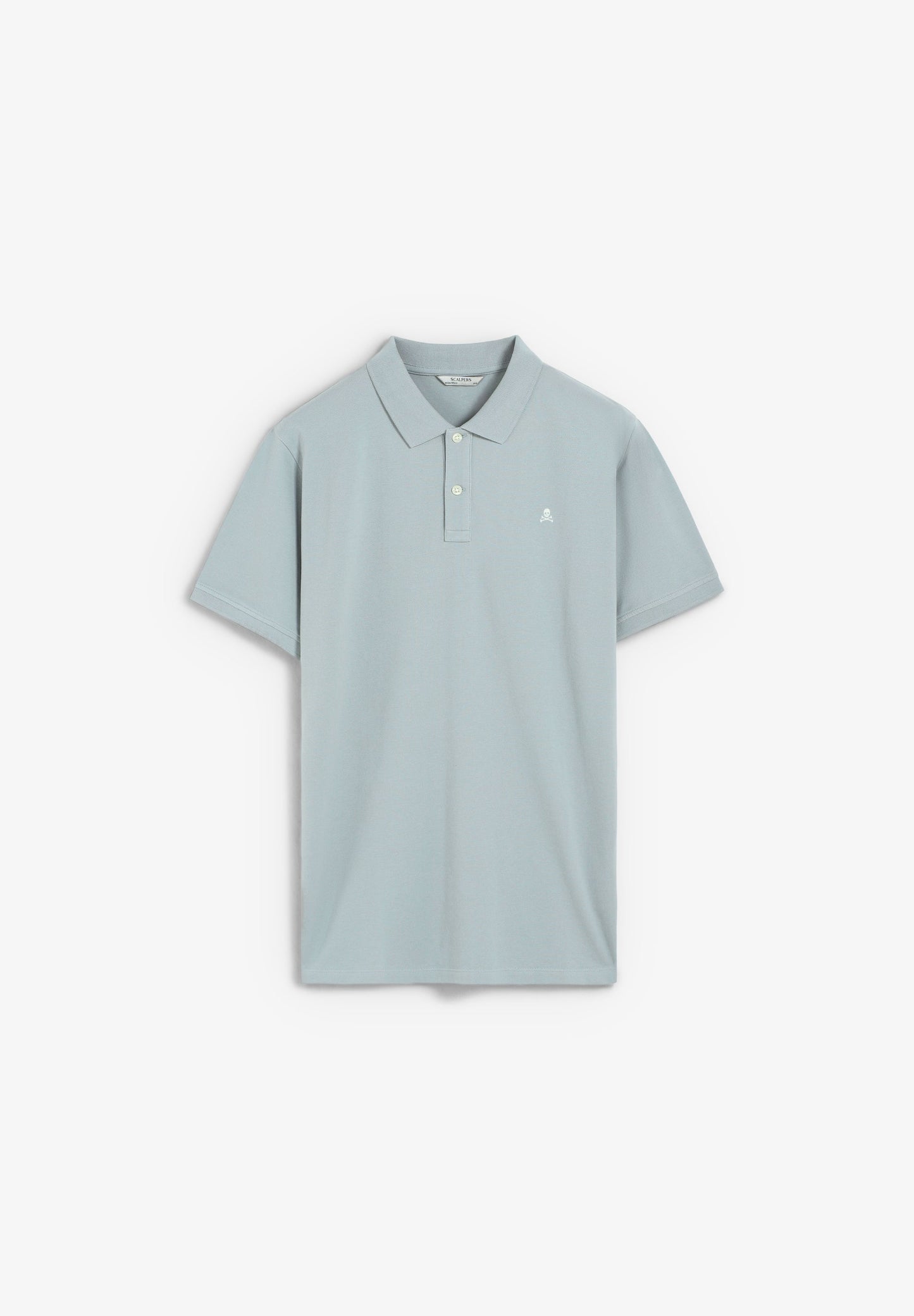 CAMISA POLO SKULL EM CONTRASTE