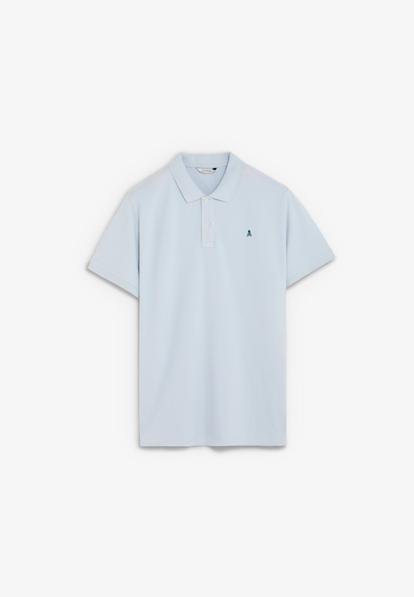 CAMISA POLO SKULL EM CONTRASTE