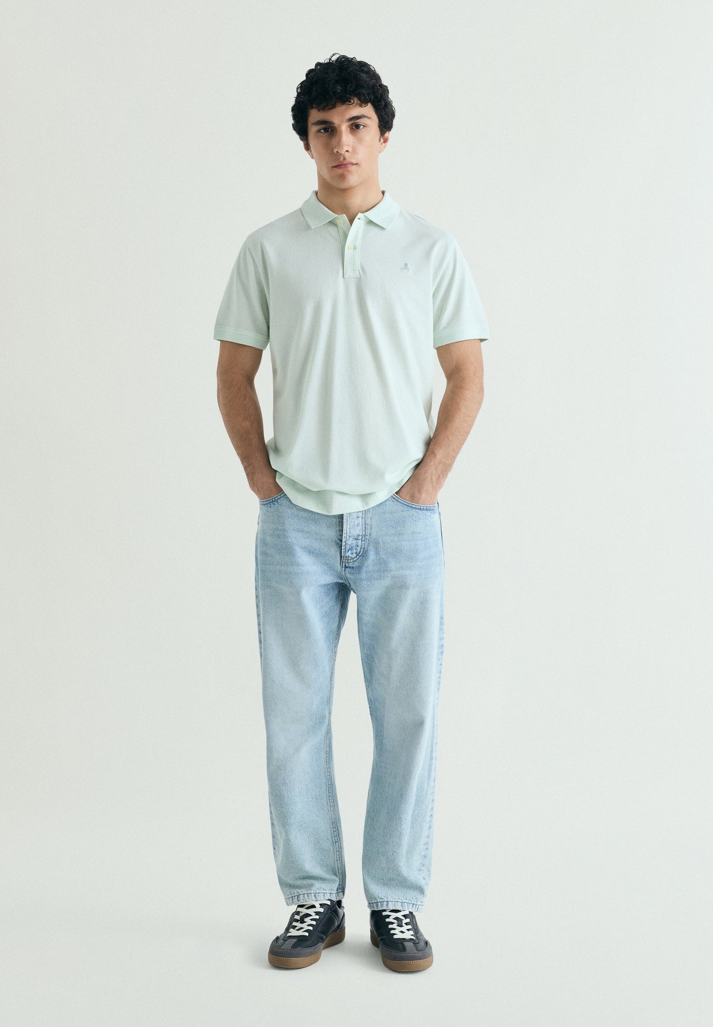 CAMISA POLO SKULL EM CONTRASTE