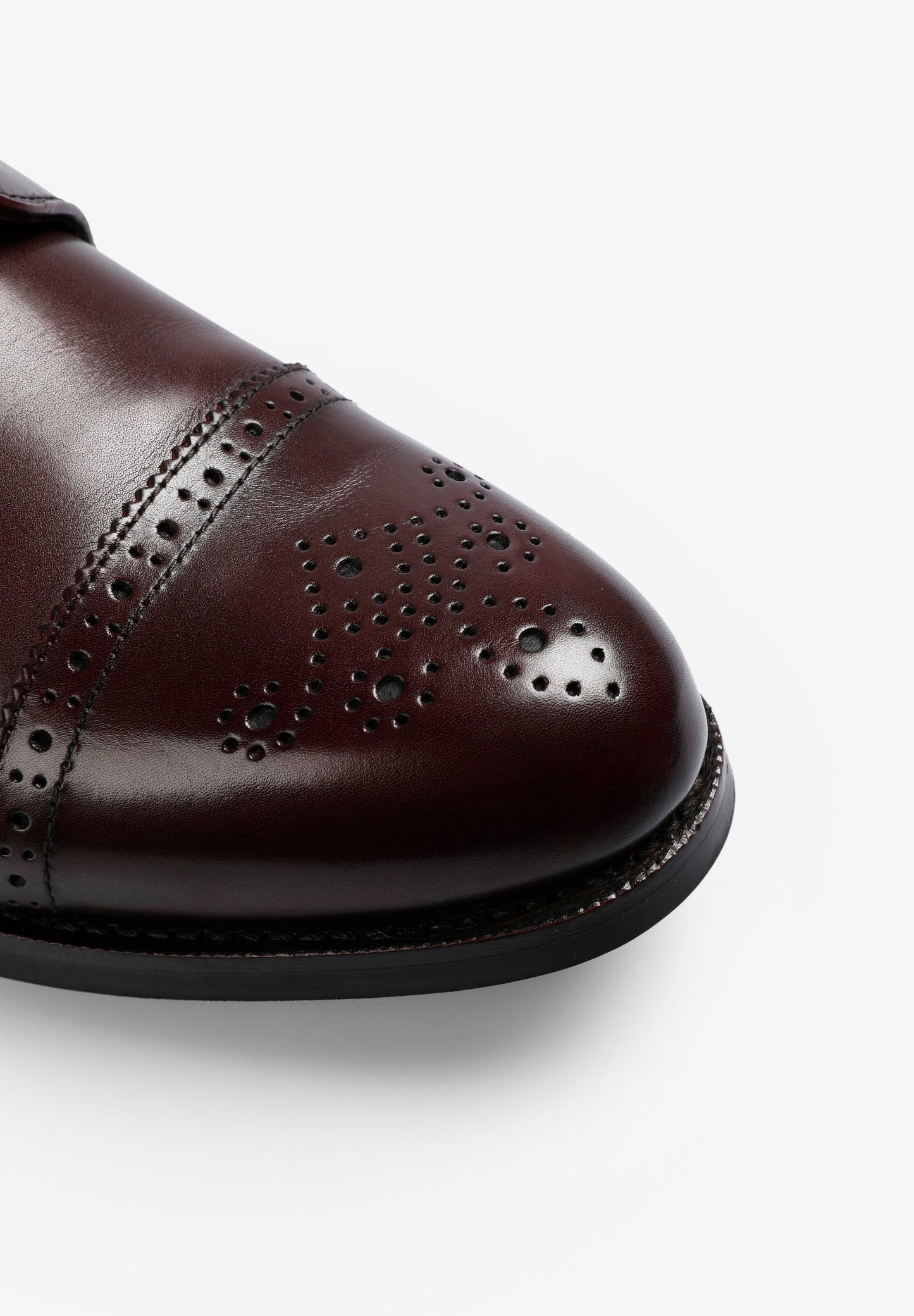 SAPATOS DERBY BROGUE DE PELE