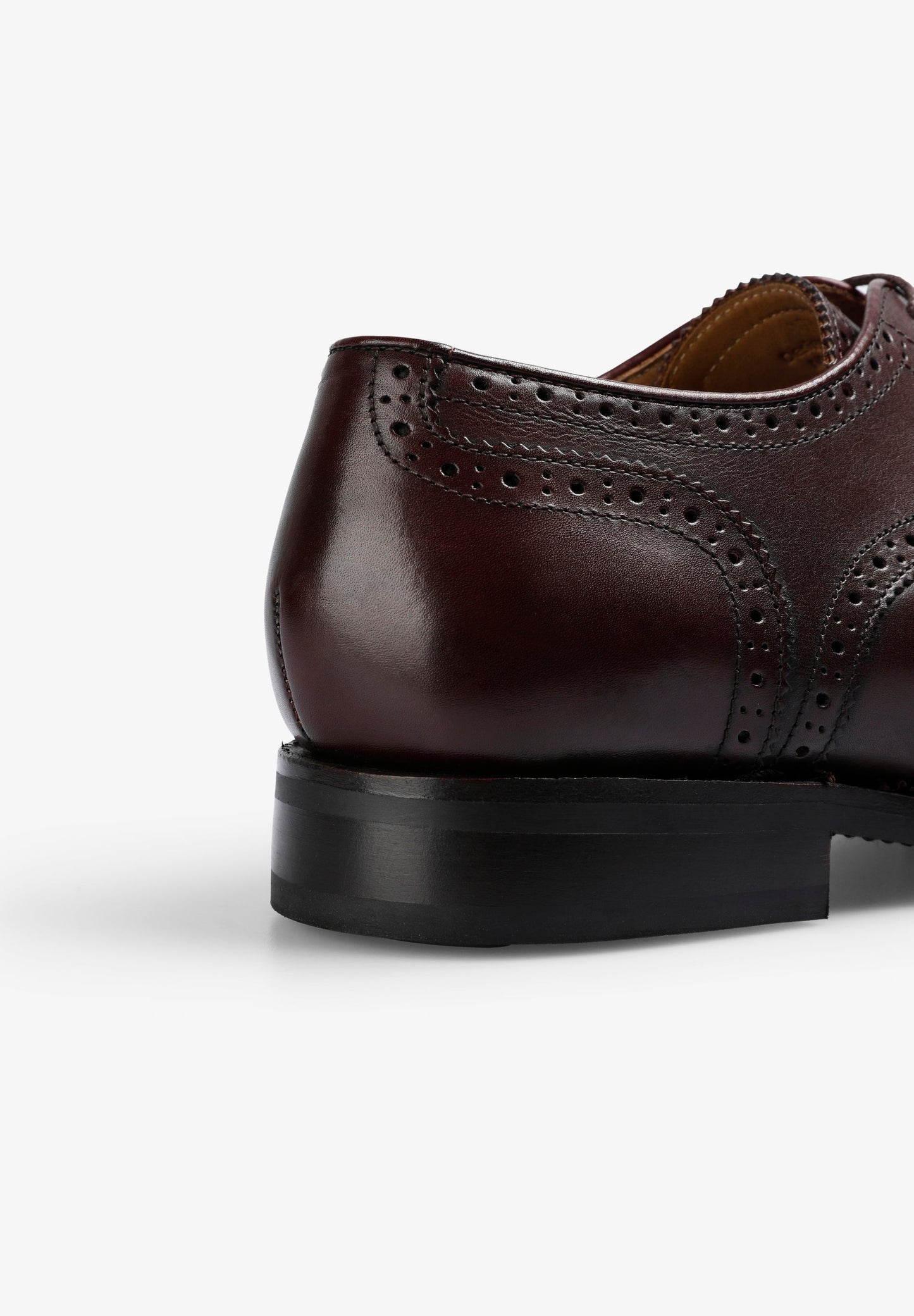 SAPATOS DERBY BROGUE DE PELE